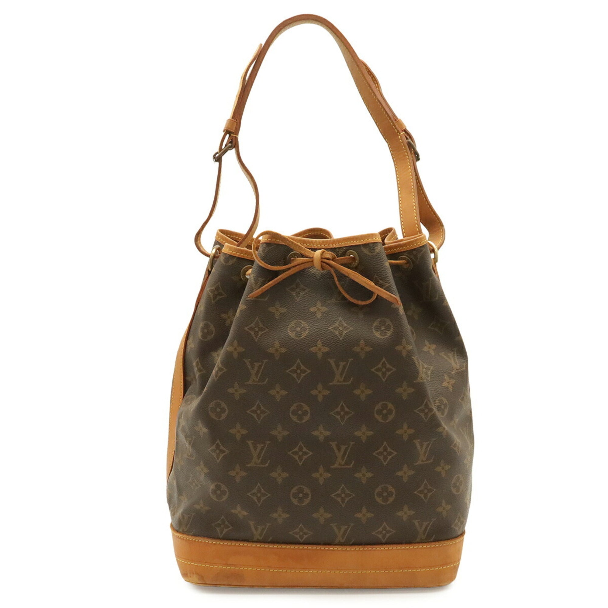 Louis Vuitton Brown Monogram Canvas Pvc Coated Canvas Shoulder Bag (Pre-Owned)