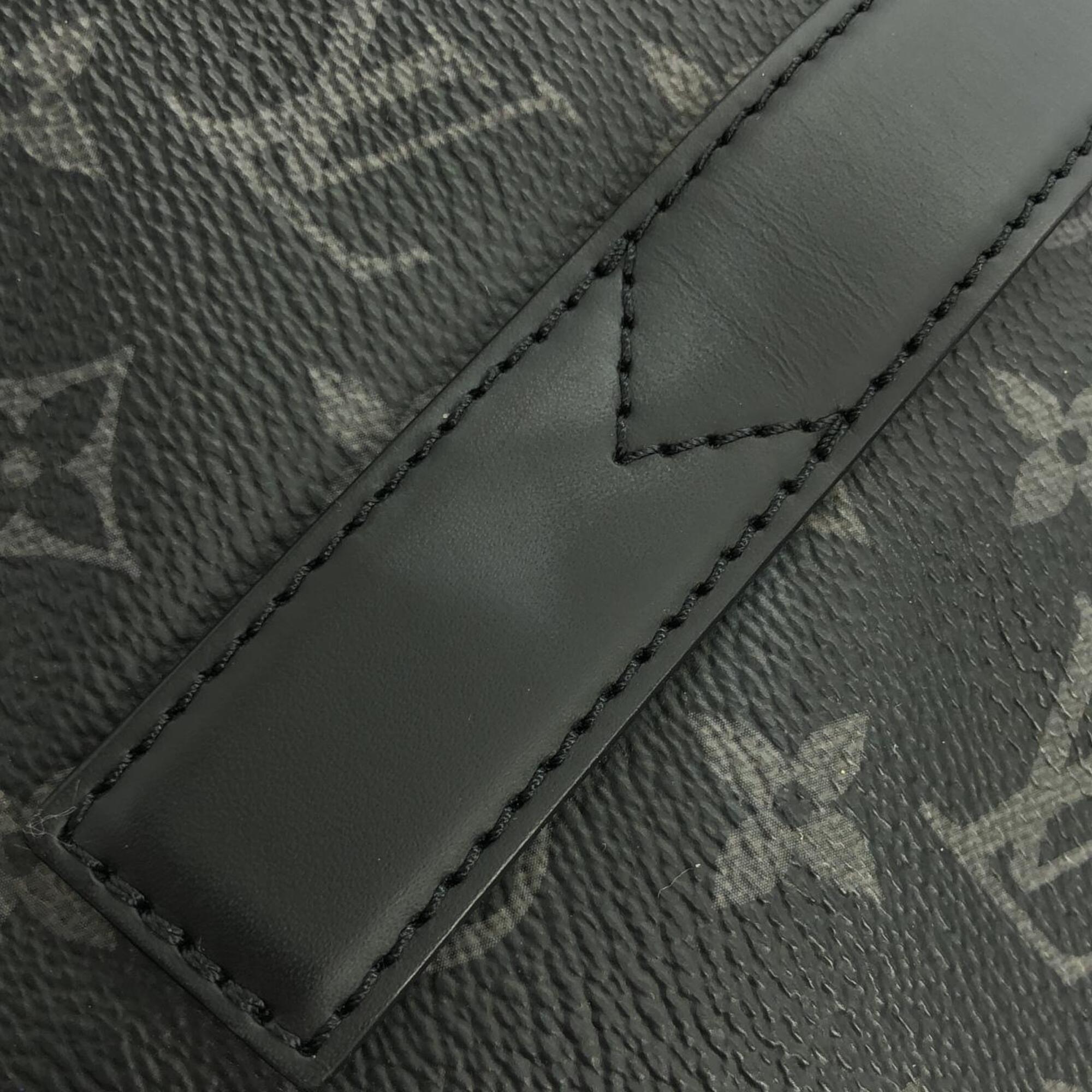 Louis Vuitton Black Coated Canvas Handbag (Pre-Owned)