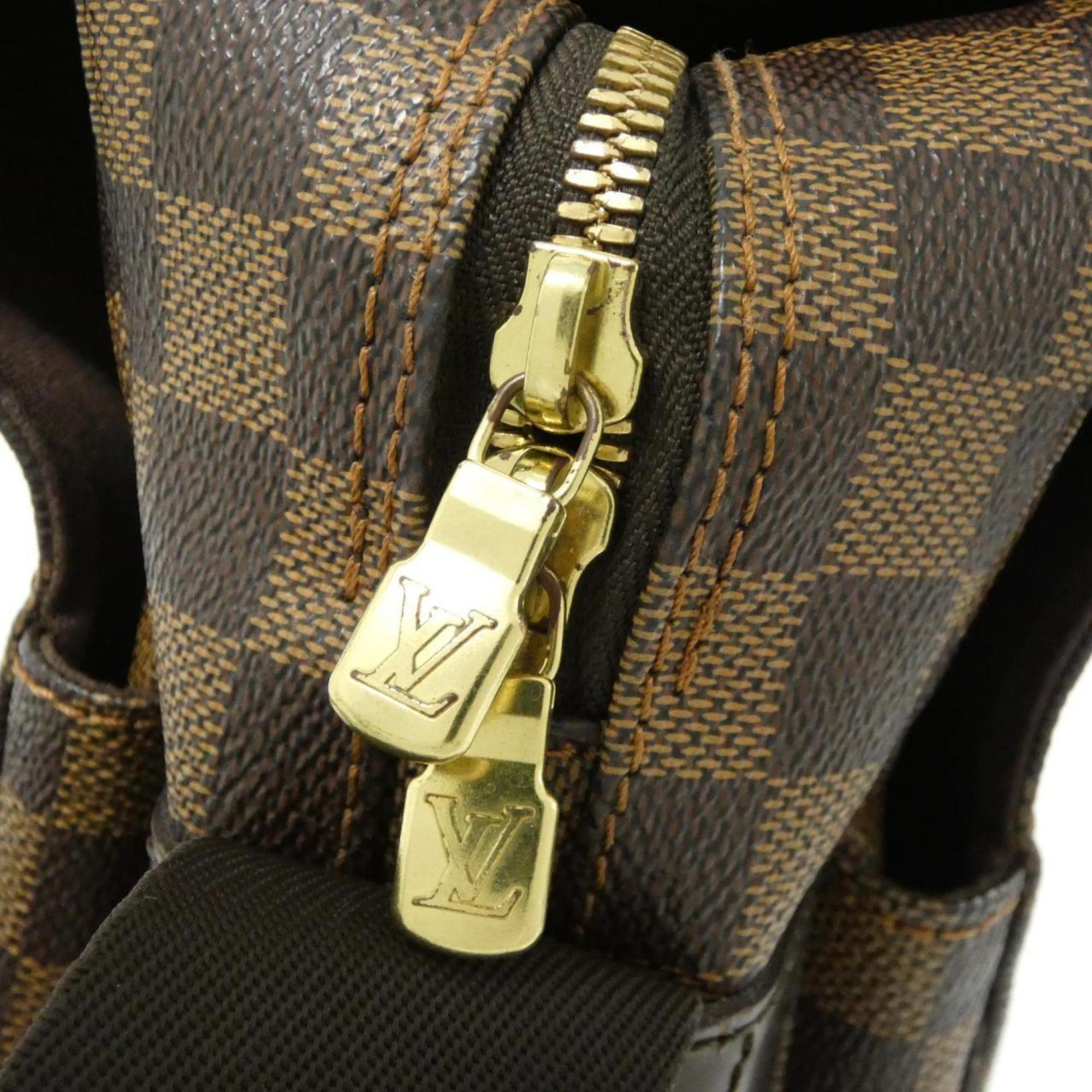 Louis Vuitton Ebene Coated Canvas Shoulder Bag (Pre-Owned)