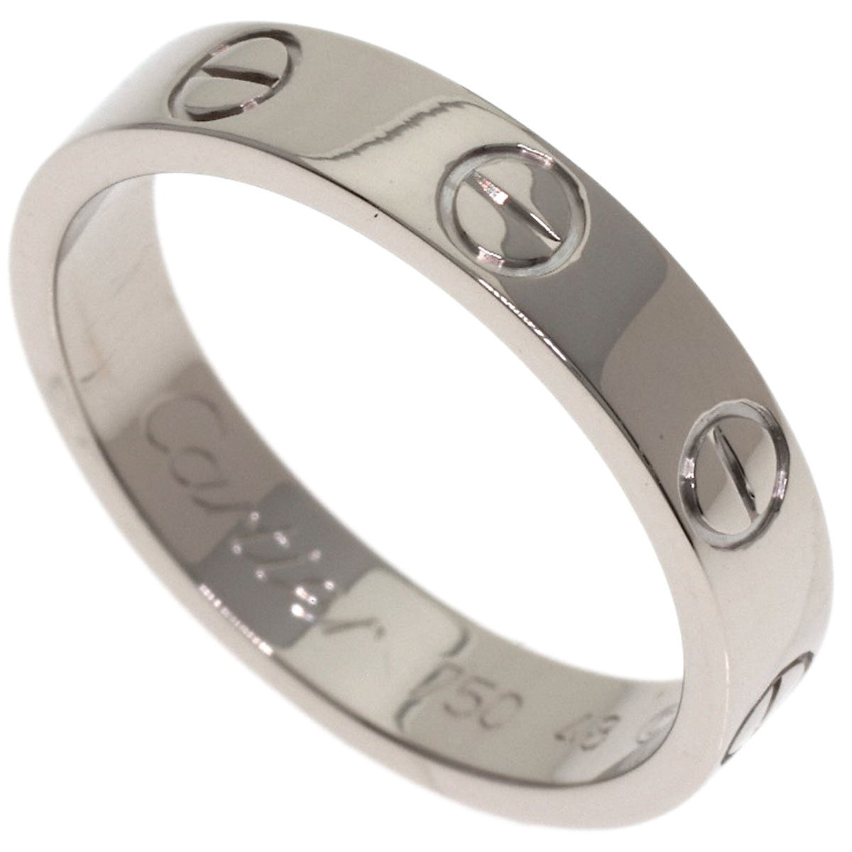 Cartier White Gold (18K) Band Ring (Pre-Owned)
