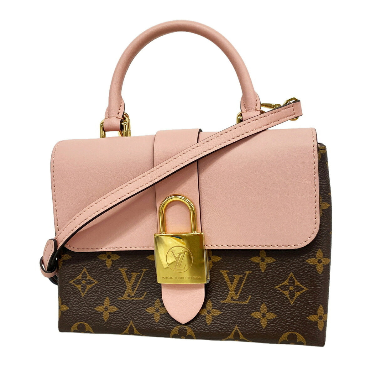 Louis Vuitton Rose Poudre Handbag (Pre-Owned)