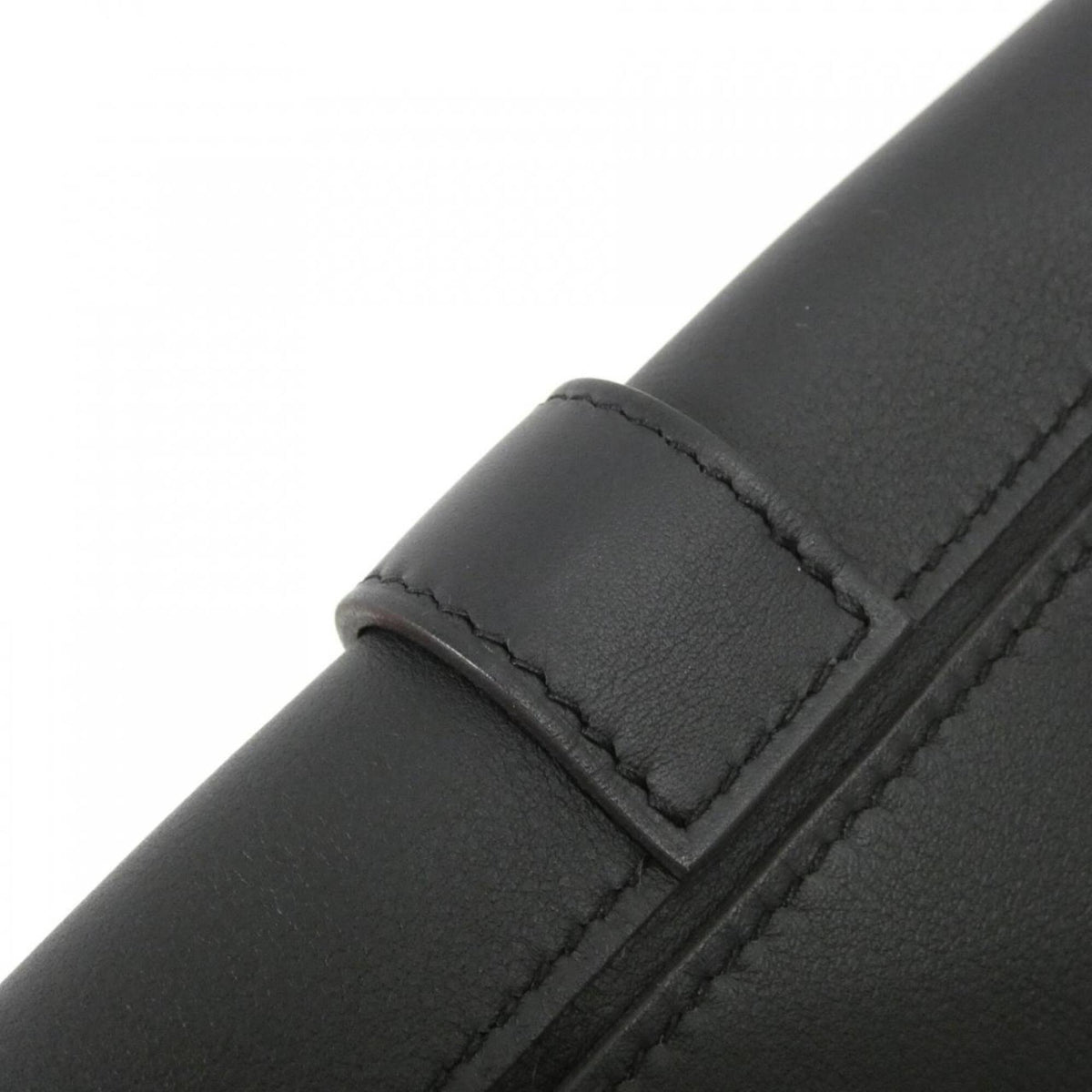 Hermes Black Swift Leather Fanny Pack (Pre-Owned)