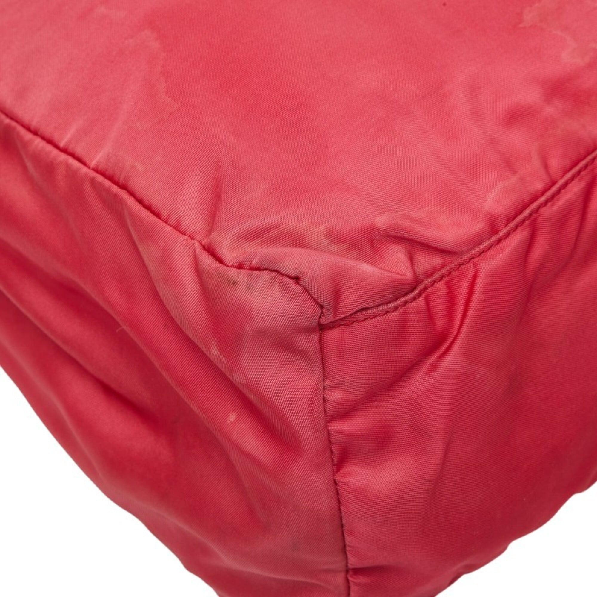 Prada Pink Nylon Handbag (Pre-Owned)