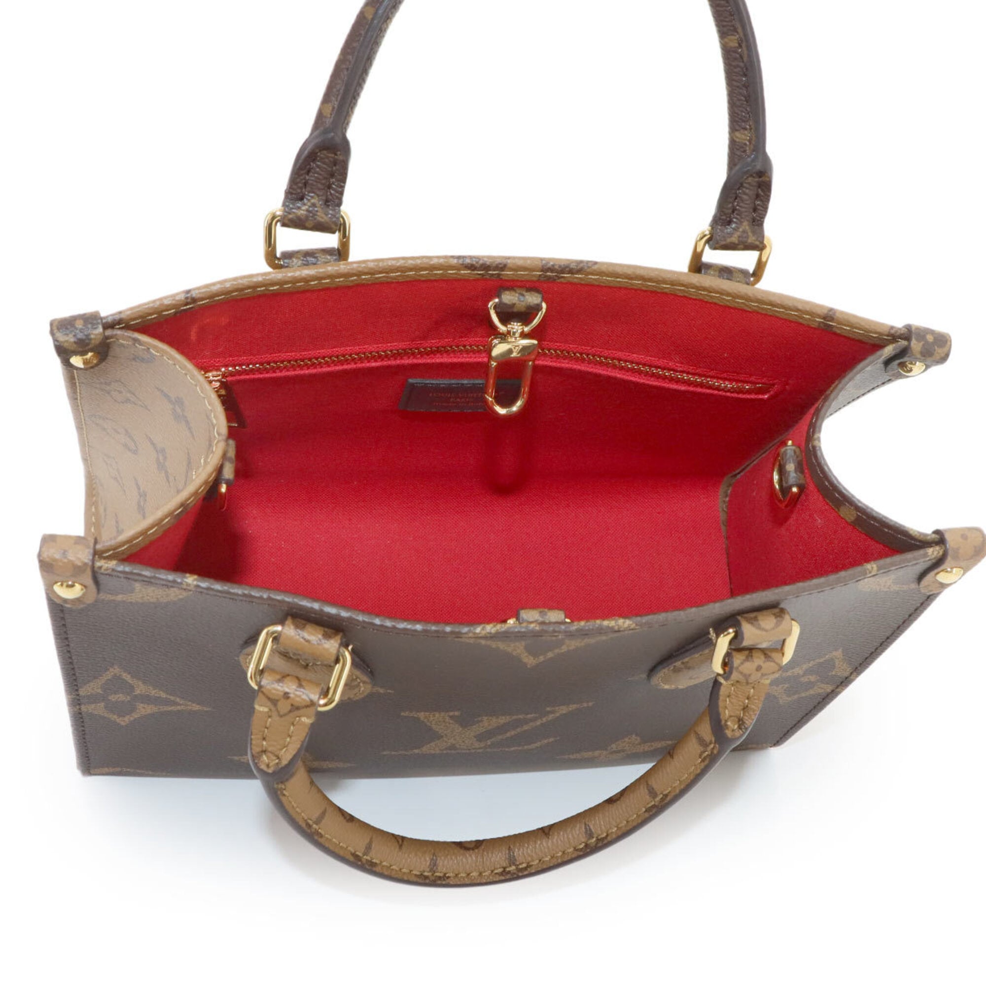 Louis Vuitton Monogram Monogram Reverse Monogram Canvas Monogram Reverse Handbag (Pre-Owned)