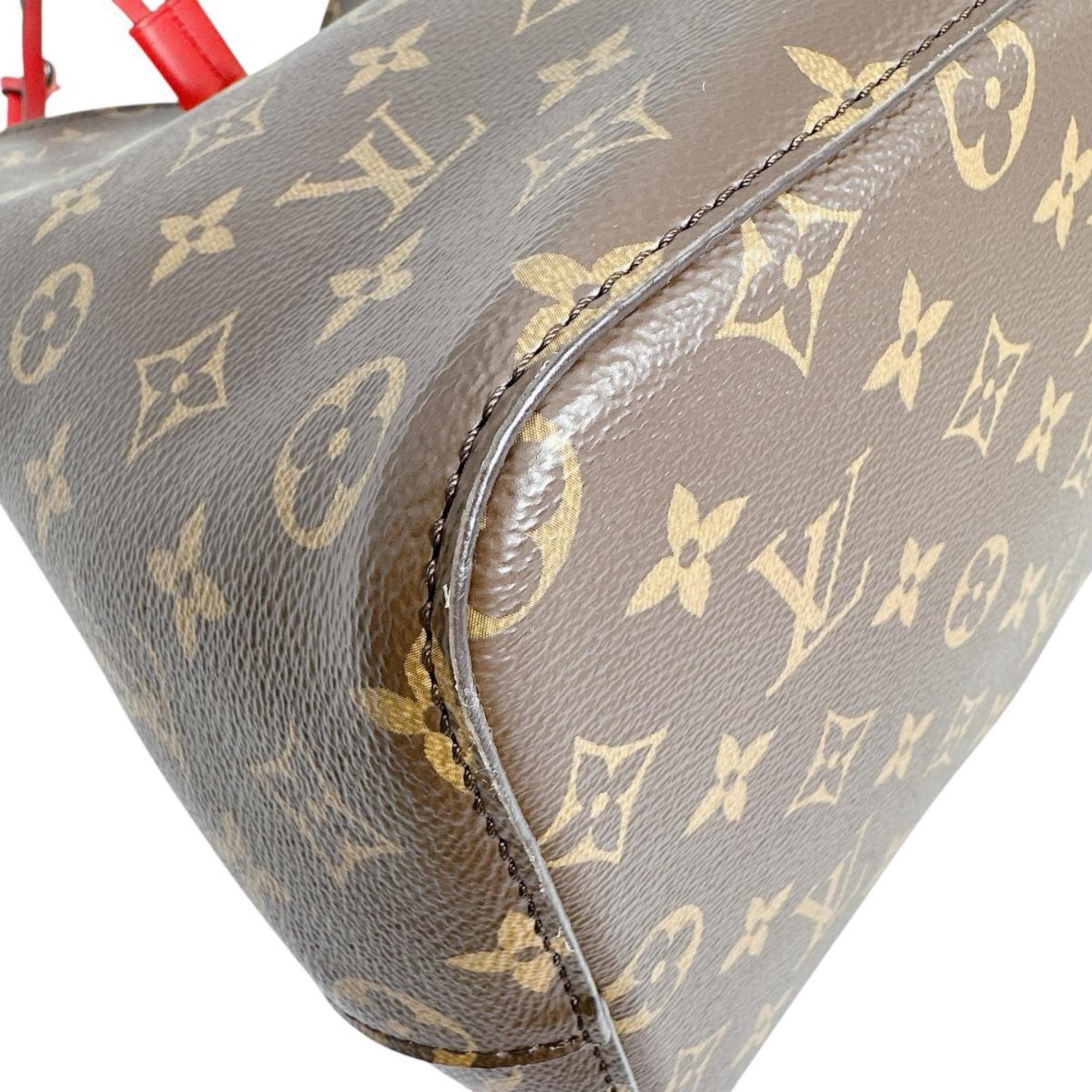 Louis Vuitton Brown Coquelicots Monogram Monogram Shoulder Bag (Pre-Owned)