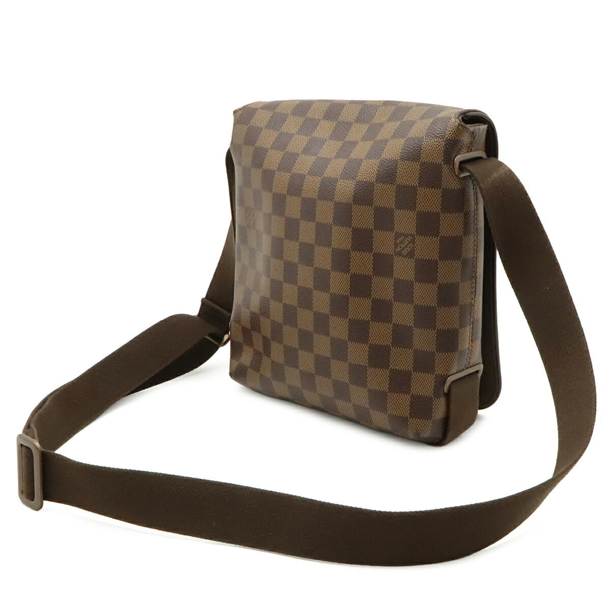 Louis Vuitton Brown Damier Canvas Pvc Coated Canvas Damier Canvas Shoulder Bag (Pre-Owned)