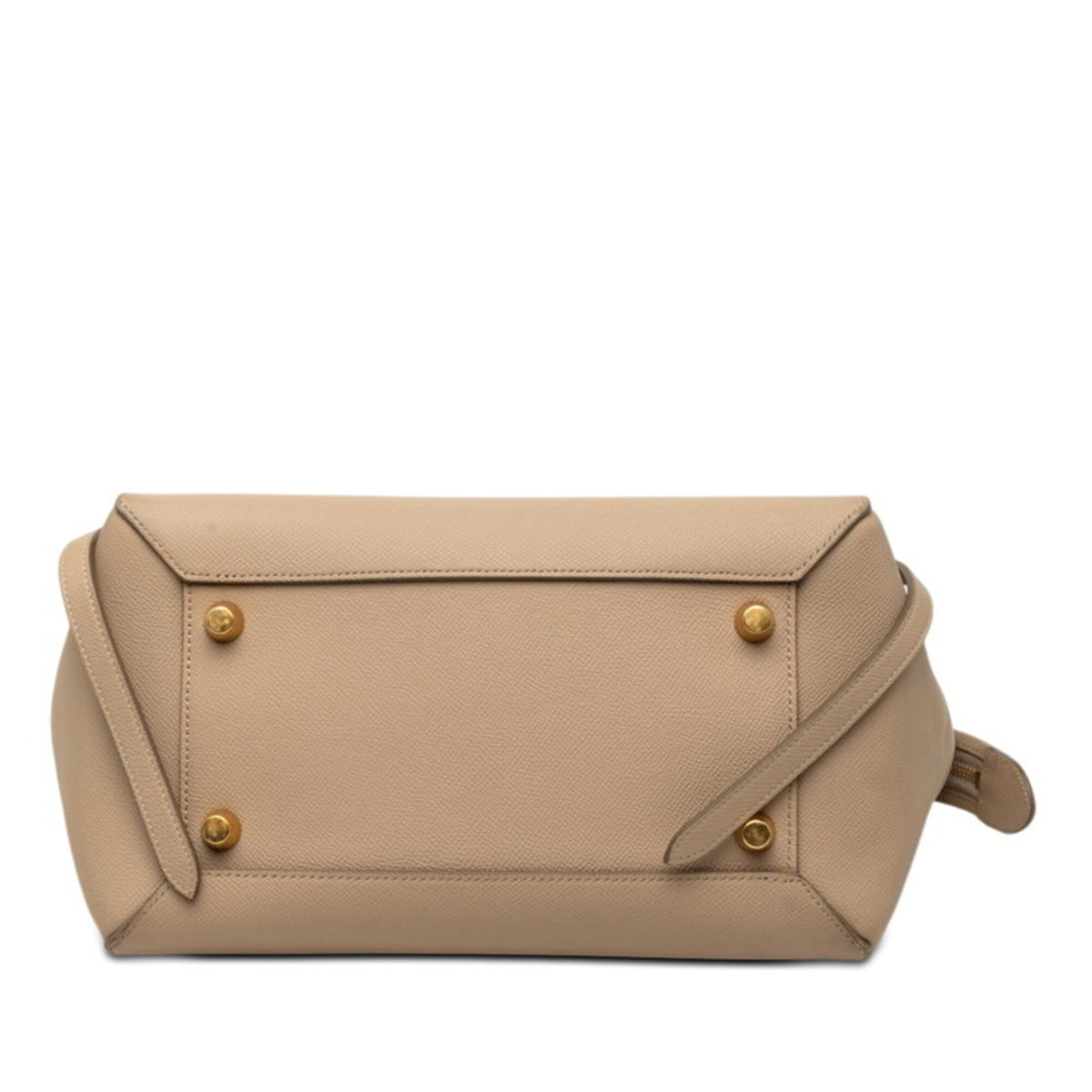 Celine Beige Leather Handbag Shoulder Bag (Pre-Owned)