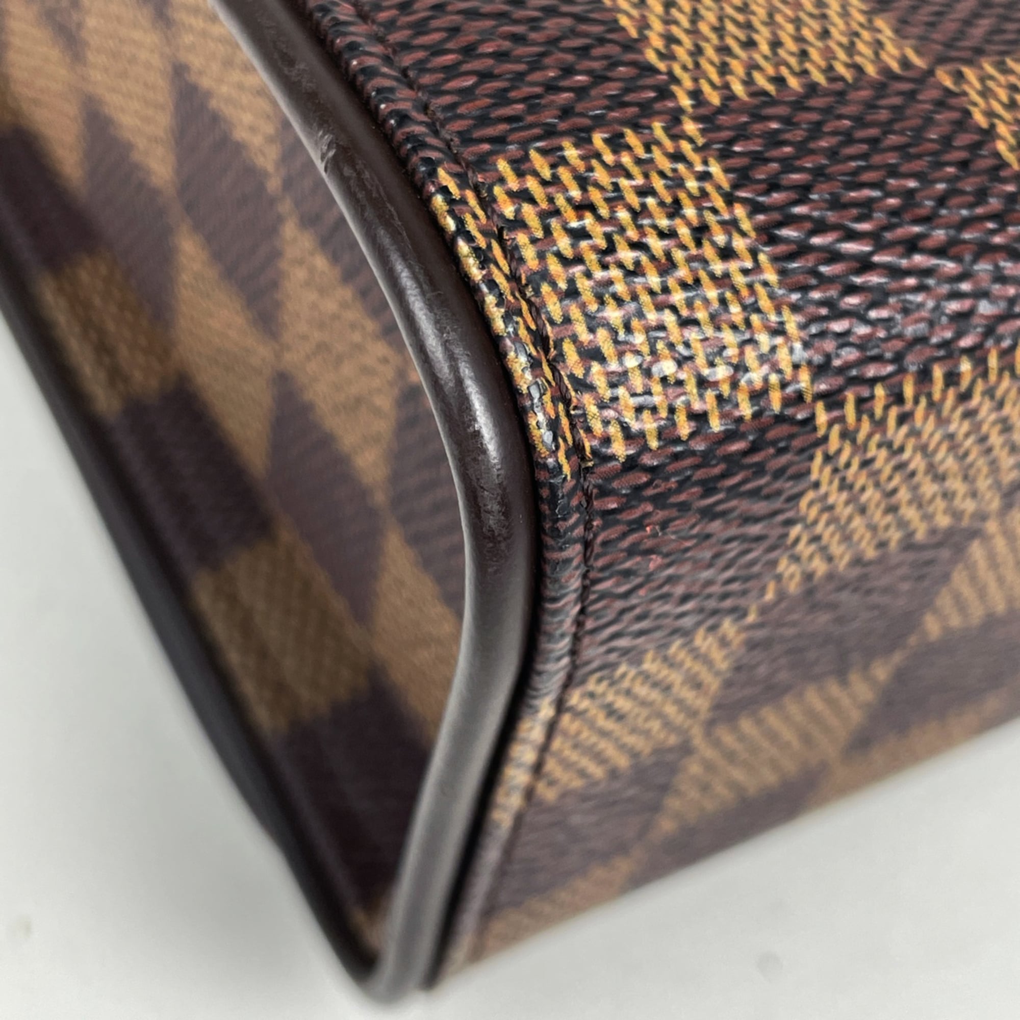 Louis Vuitton Brown Damier Canvas Shoulder Bag (Pre-Owned)