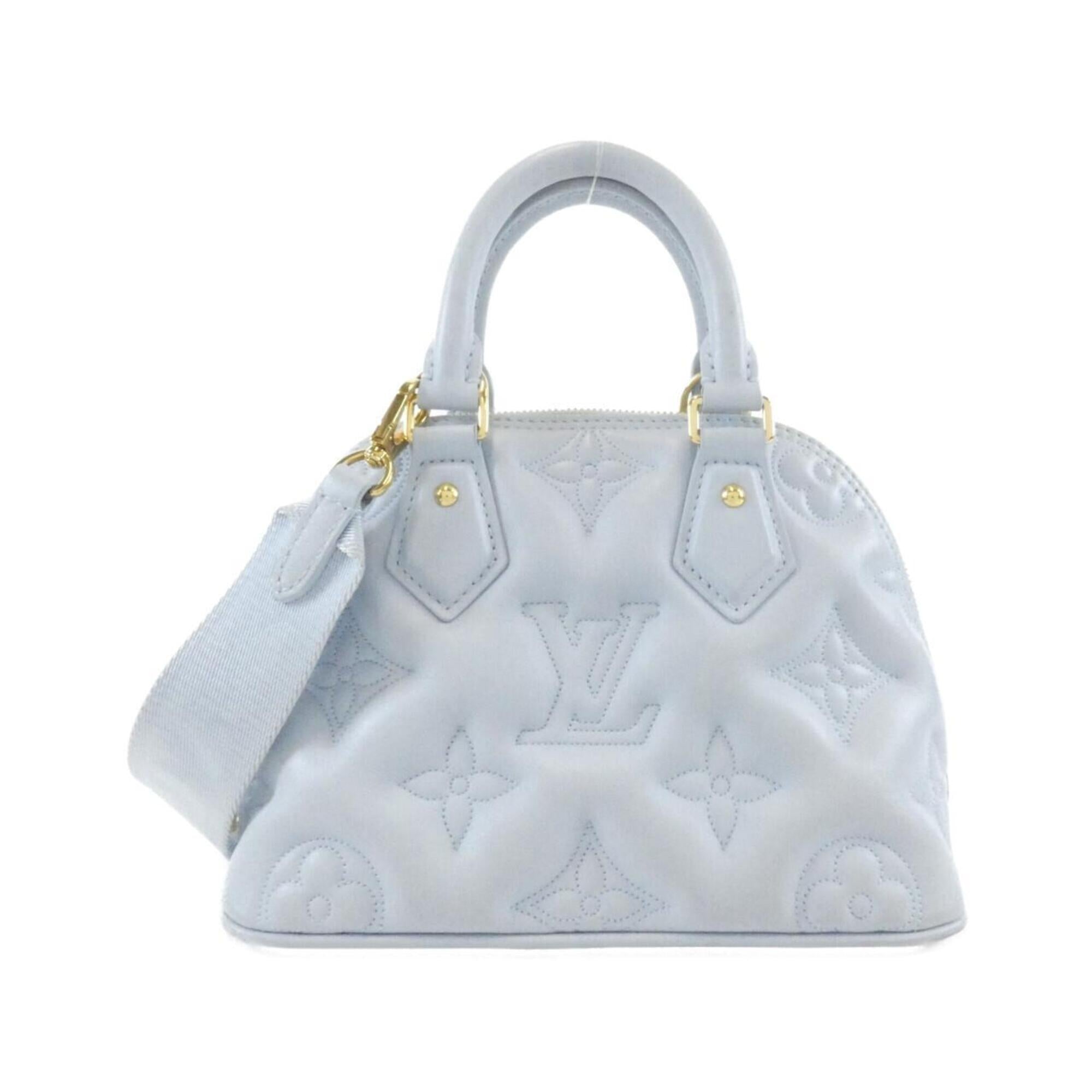 Louis Vuitton Blue Glacier Leather Handbag (Pre-Owned)