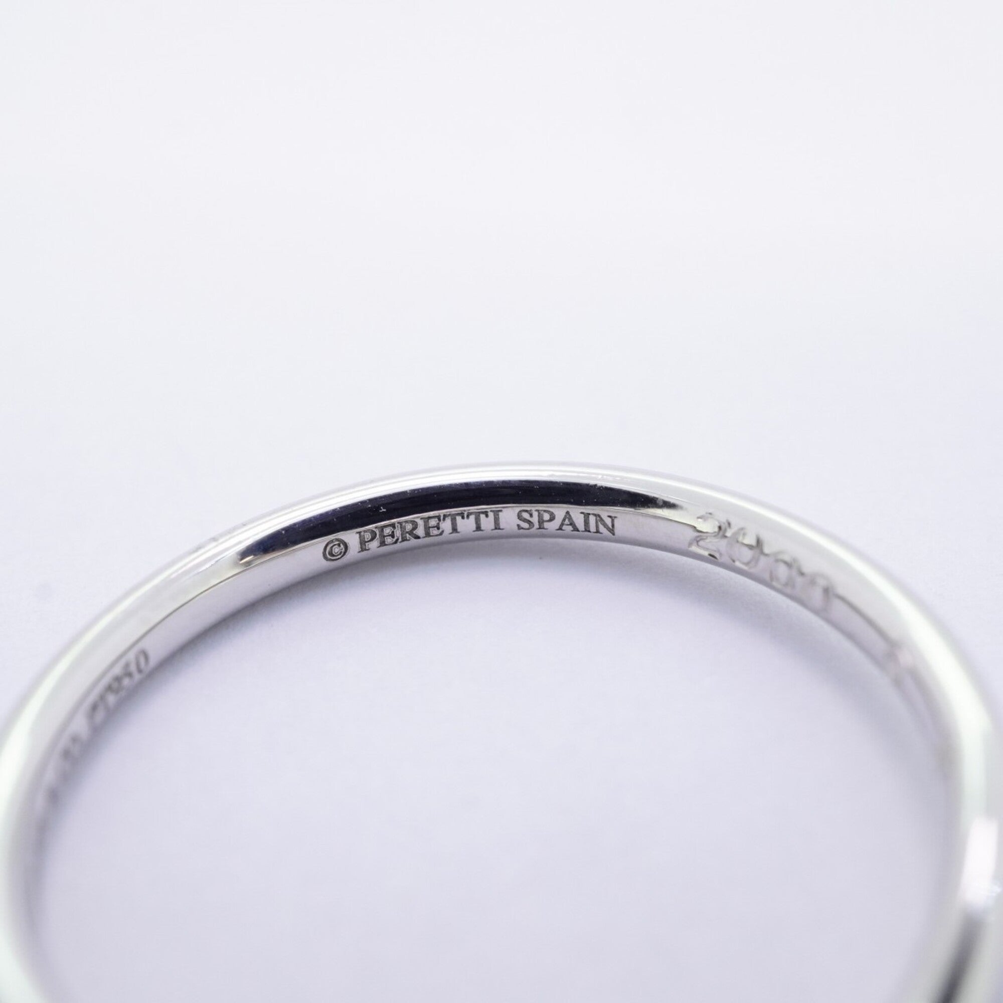 Tiffany Platinum 950 Band Ring (Pre-Owned)