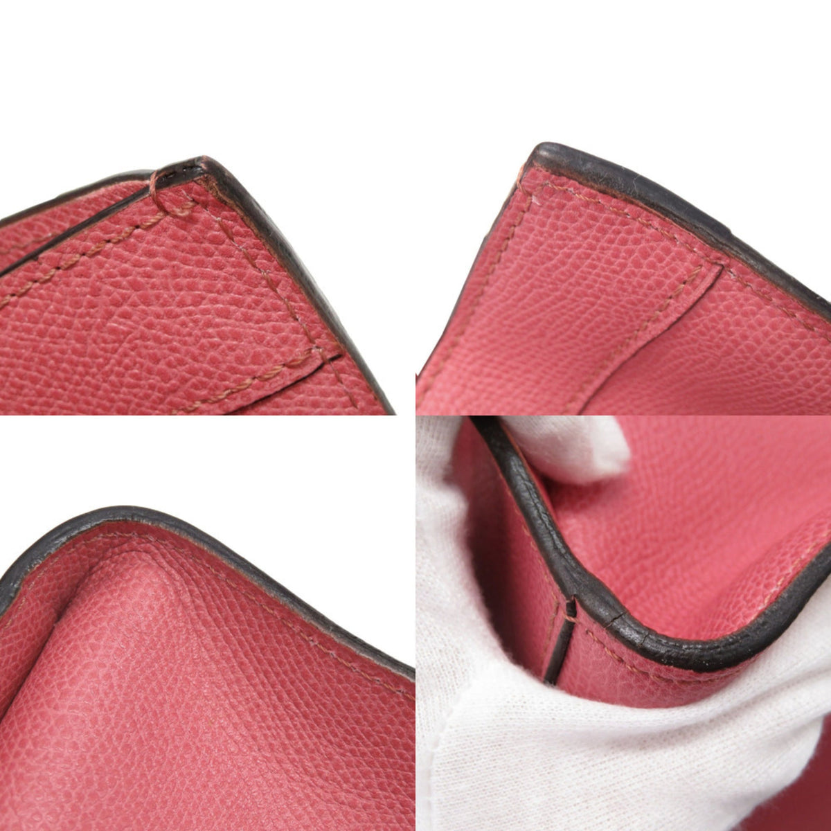 Valextra Pink Leather Tote Bag (Pre-Owned)