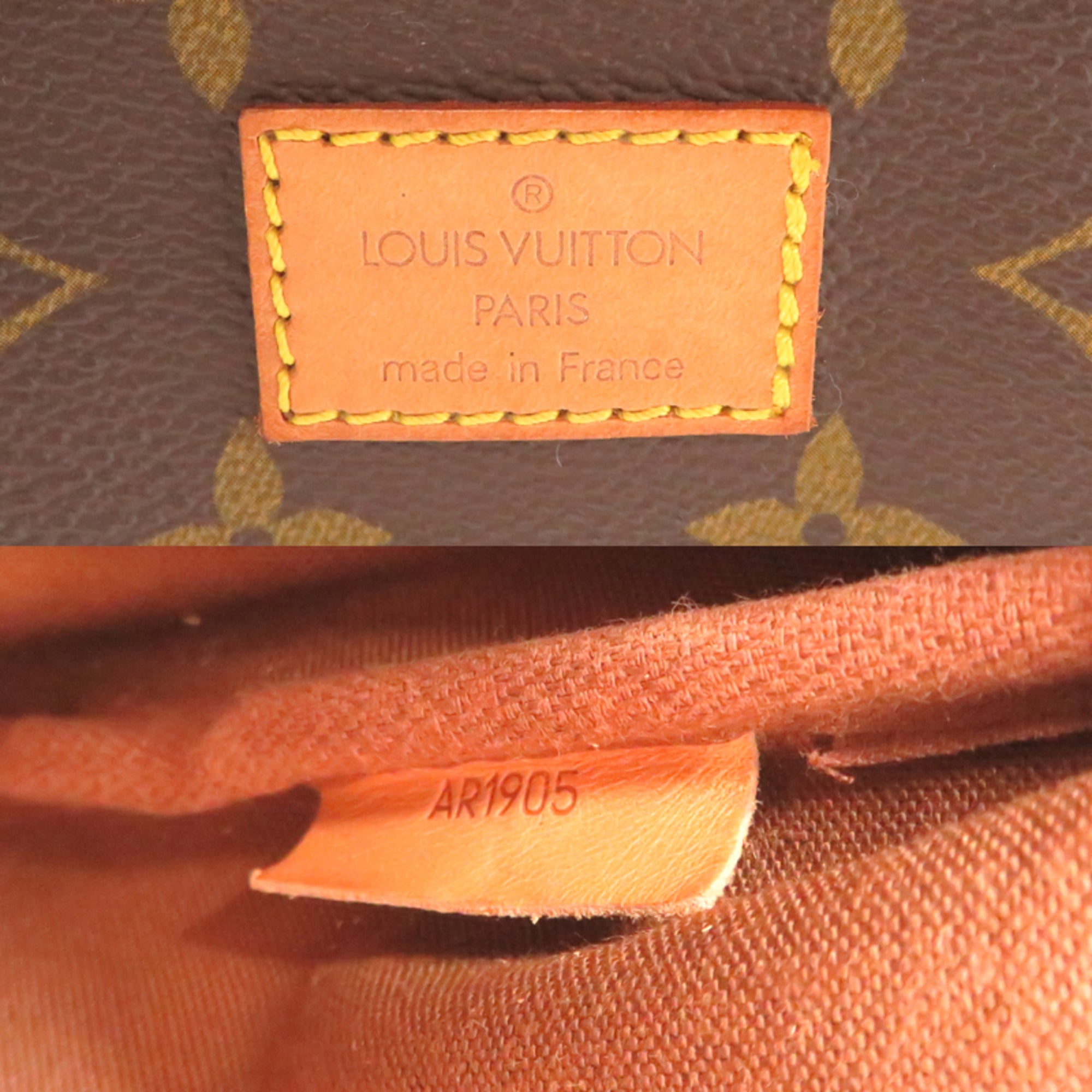 Louis Vuitton Brown Monogram Shoulder Bag (Pre-Owned)