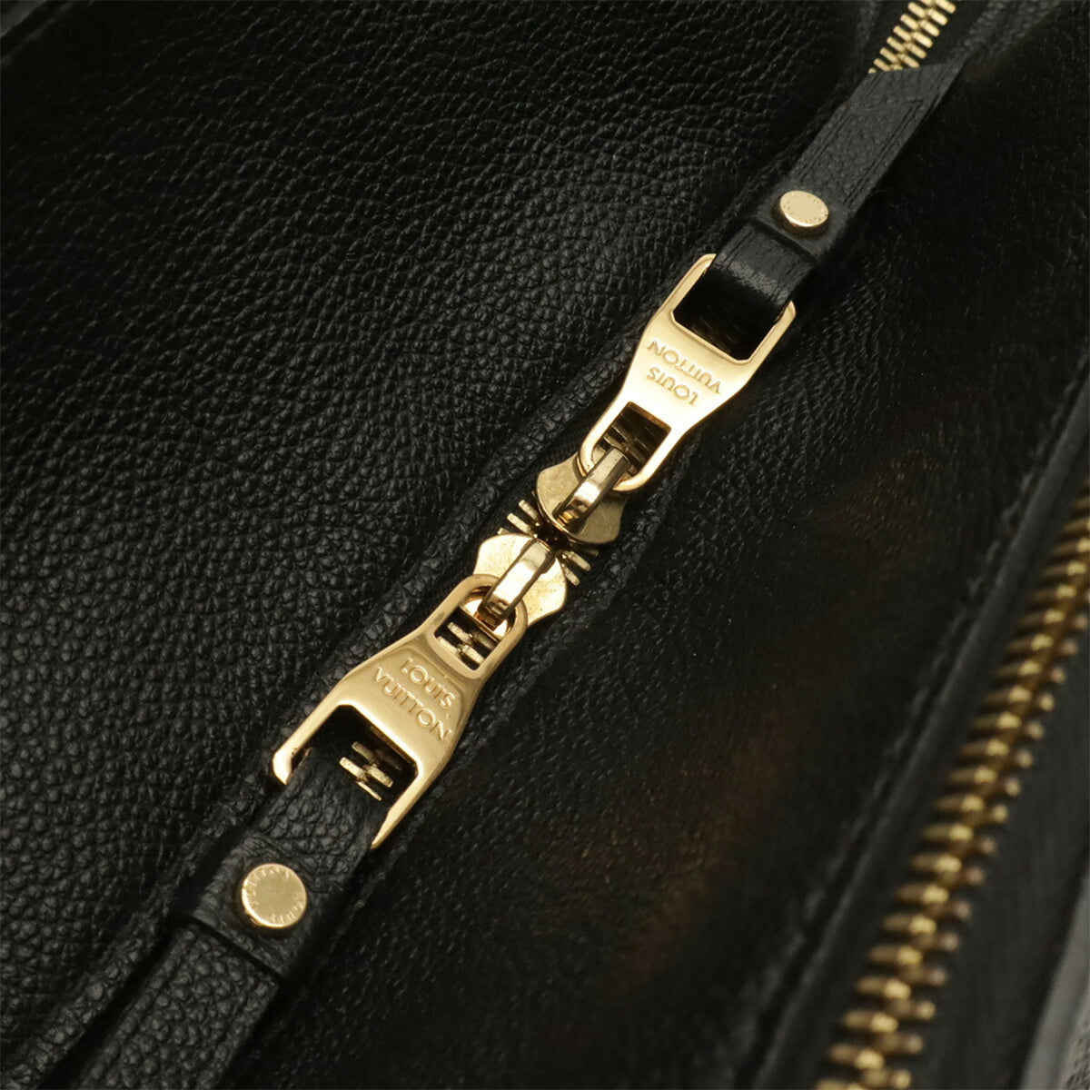 Louis Vuitton Noir Monogram Empreinte Leather Handbag Tote Bag (Pre-Owned)