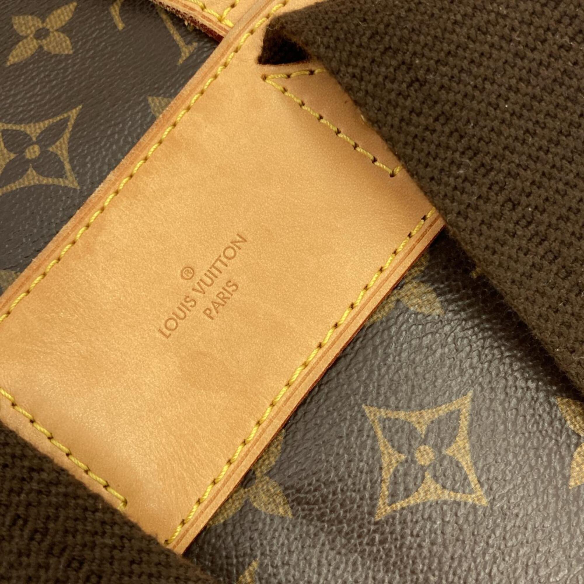 Louis Vuitton Marron Coated Canvas Backpack (Pre-Owned)