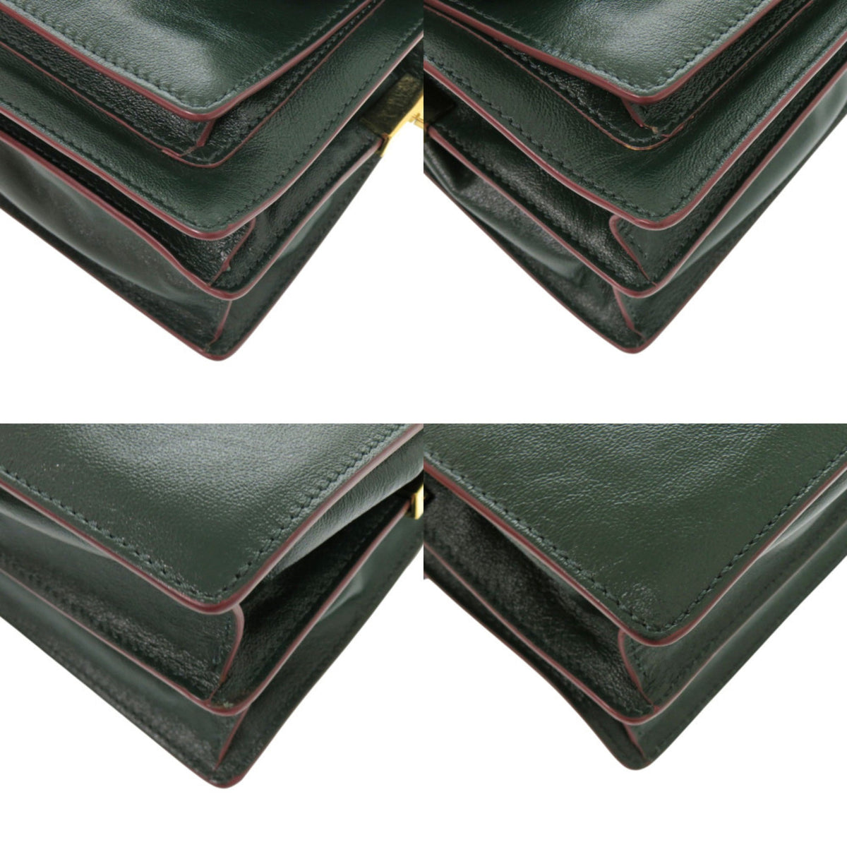 Marni Green Leather Shoulder Bag (Pre-Owned)