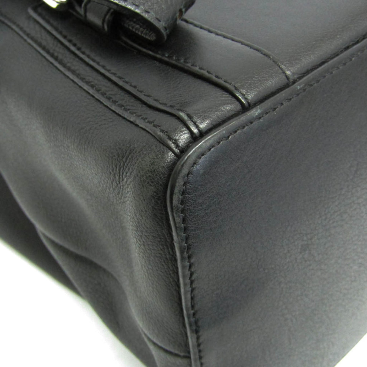 Loewe Black Leather Backpack (Pre-Owned)