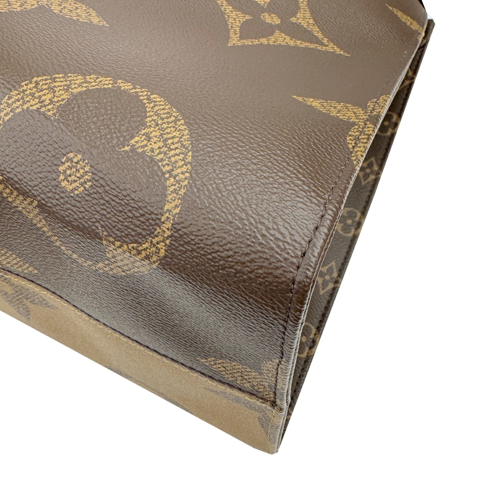 Louis Vuitton Brown Monogram Monogram Reverse Monogram Monogram Reverse Tote Bag (Pre-Owned)