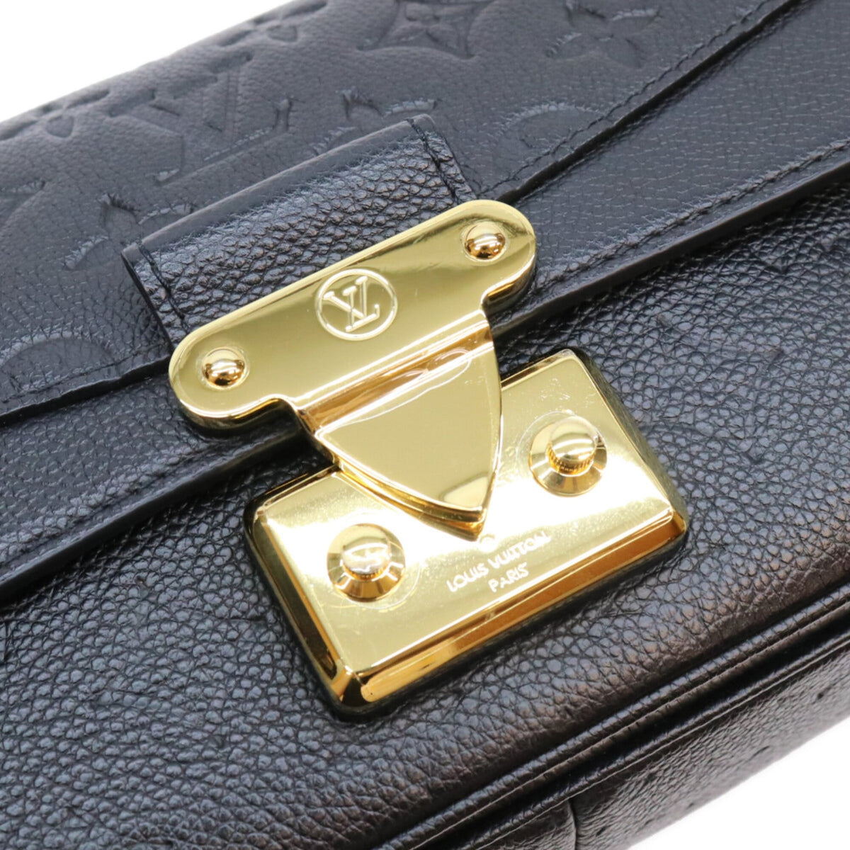 Louis Vuitton Black Monogram Empreinte Shoulder Bag (Pre-Owned)