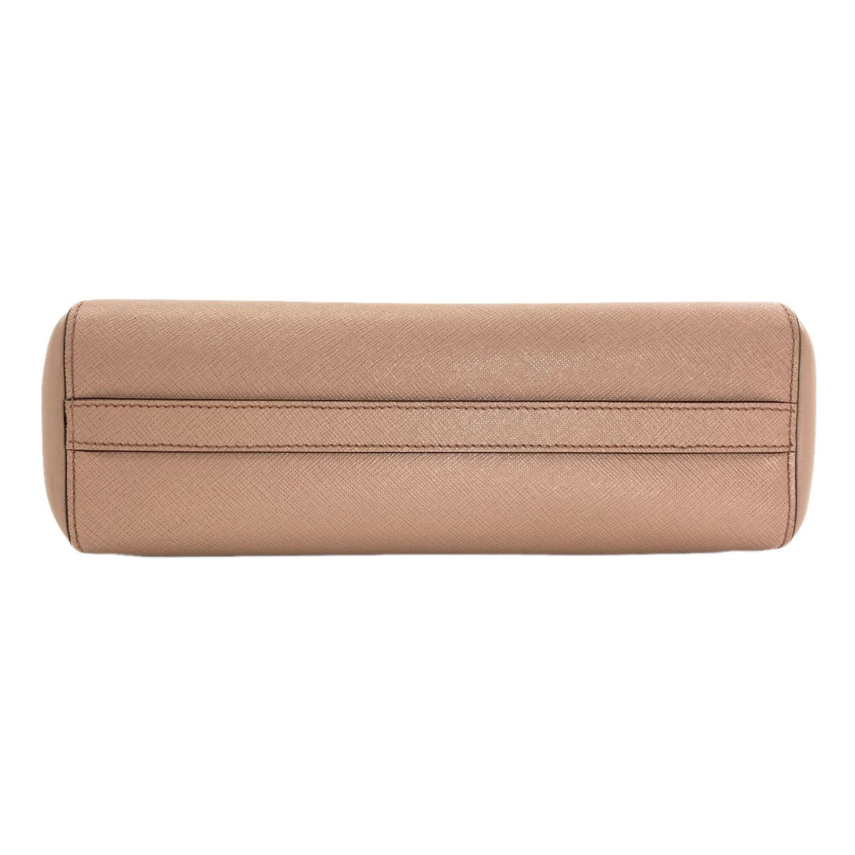 Prada Saffiano Pink Beige Saffiano Handbag (Pre-Owned)