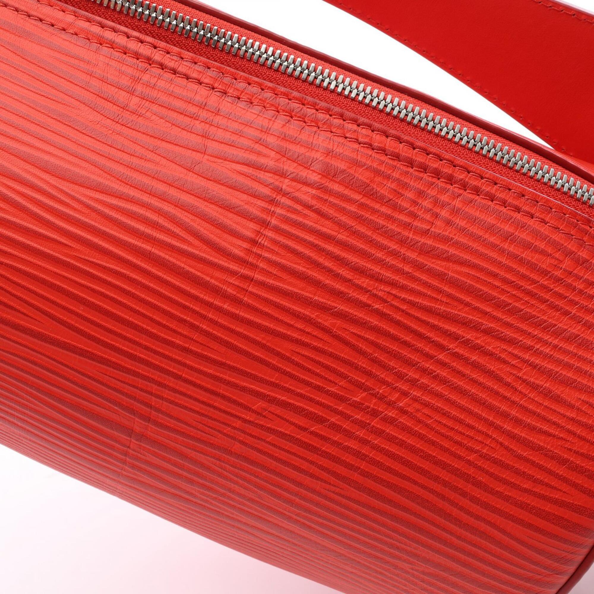 Louis Vuitton Red Color Leather Handbag (Pre-Owned)