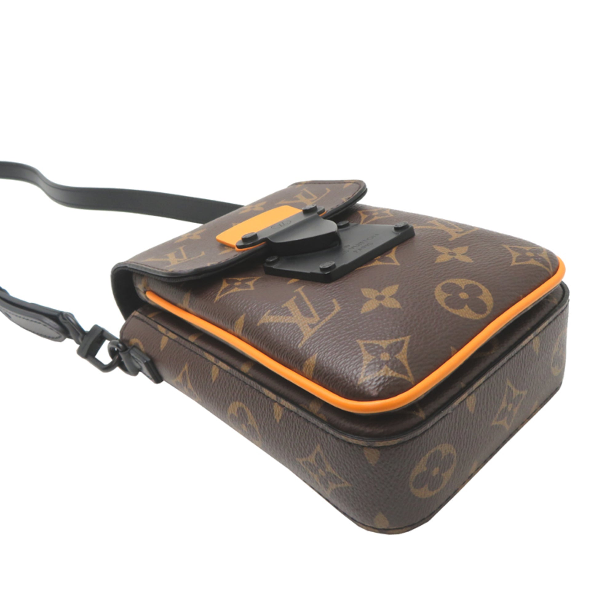 Louis Vuitton Brown Yellow Monogram Shoulder Bag (Pre-Owned)
