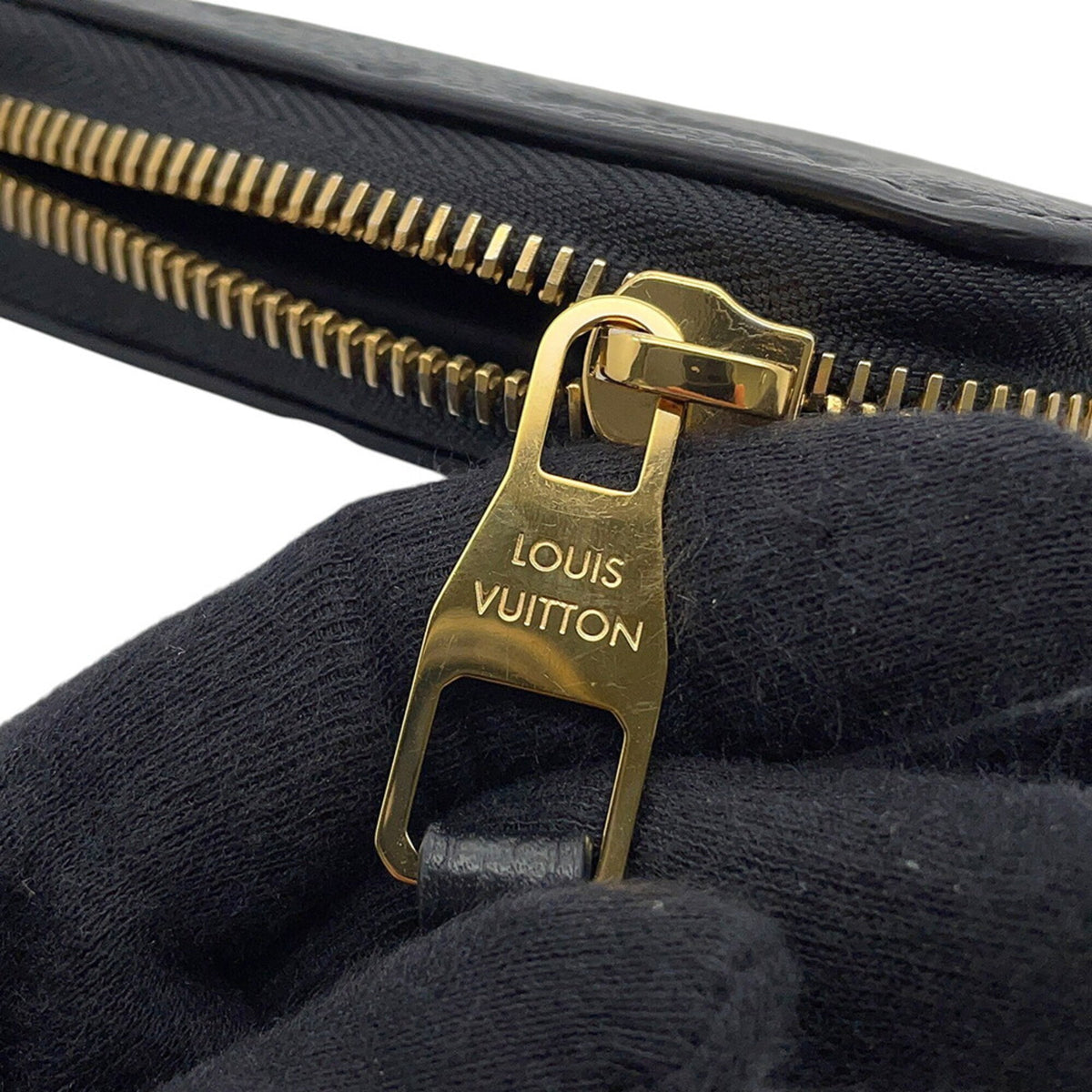 Louis Vuitton Monogram Empreinte Black Noir Monogram Empreinte Long Wallet (Bi-Fold) (Pre-Owned)