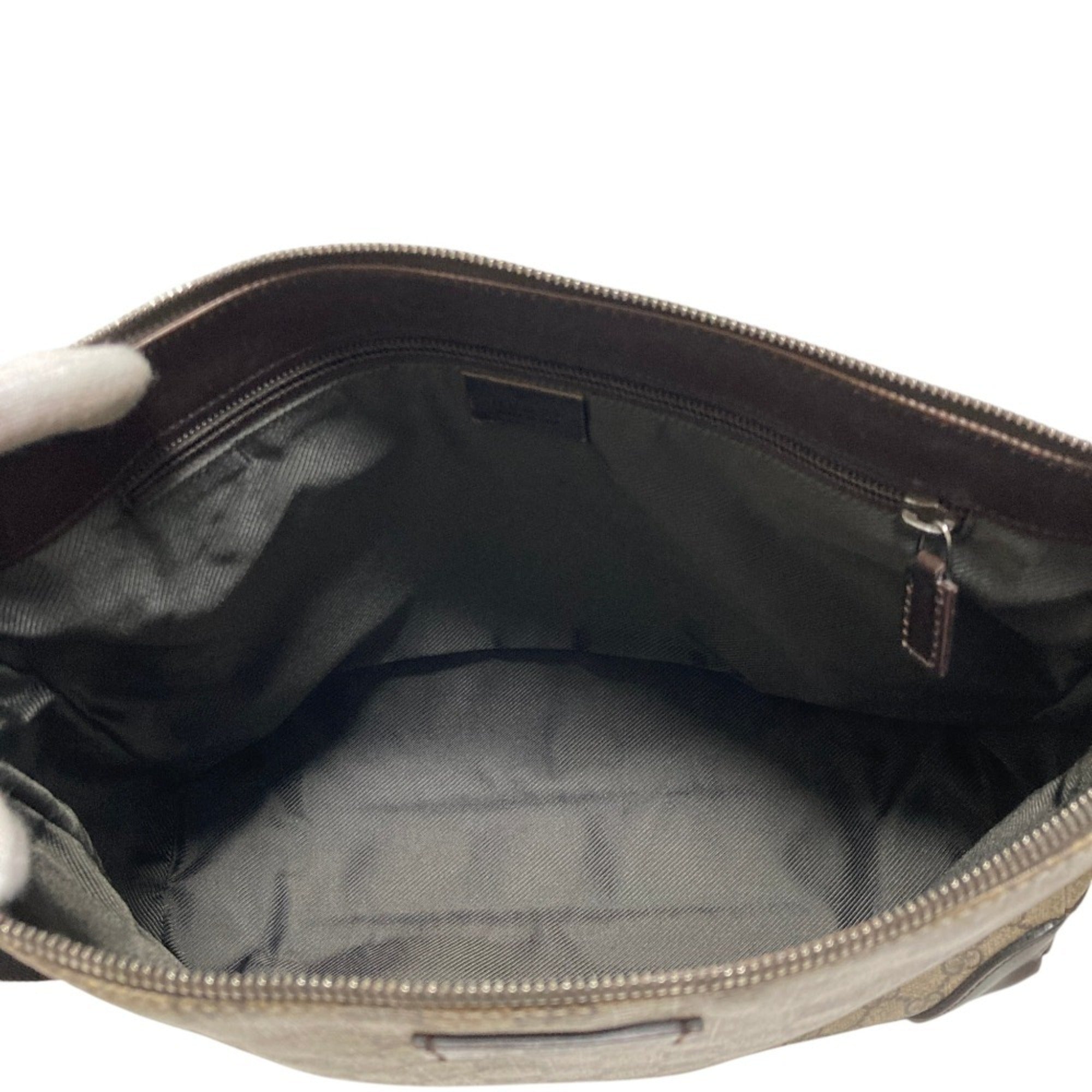 Gucci Brown Gg Supreme Shoulder Bag (Pre-Owned)