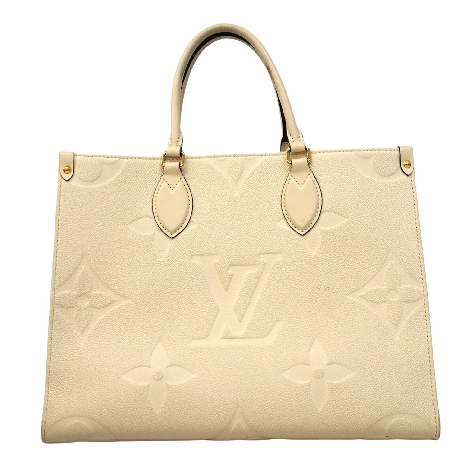 Louis Vuitton Cream Tote Bag (Pre-Owned)