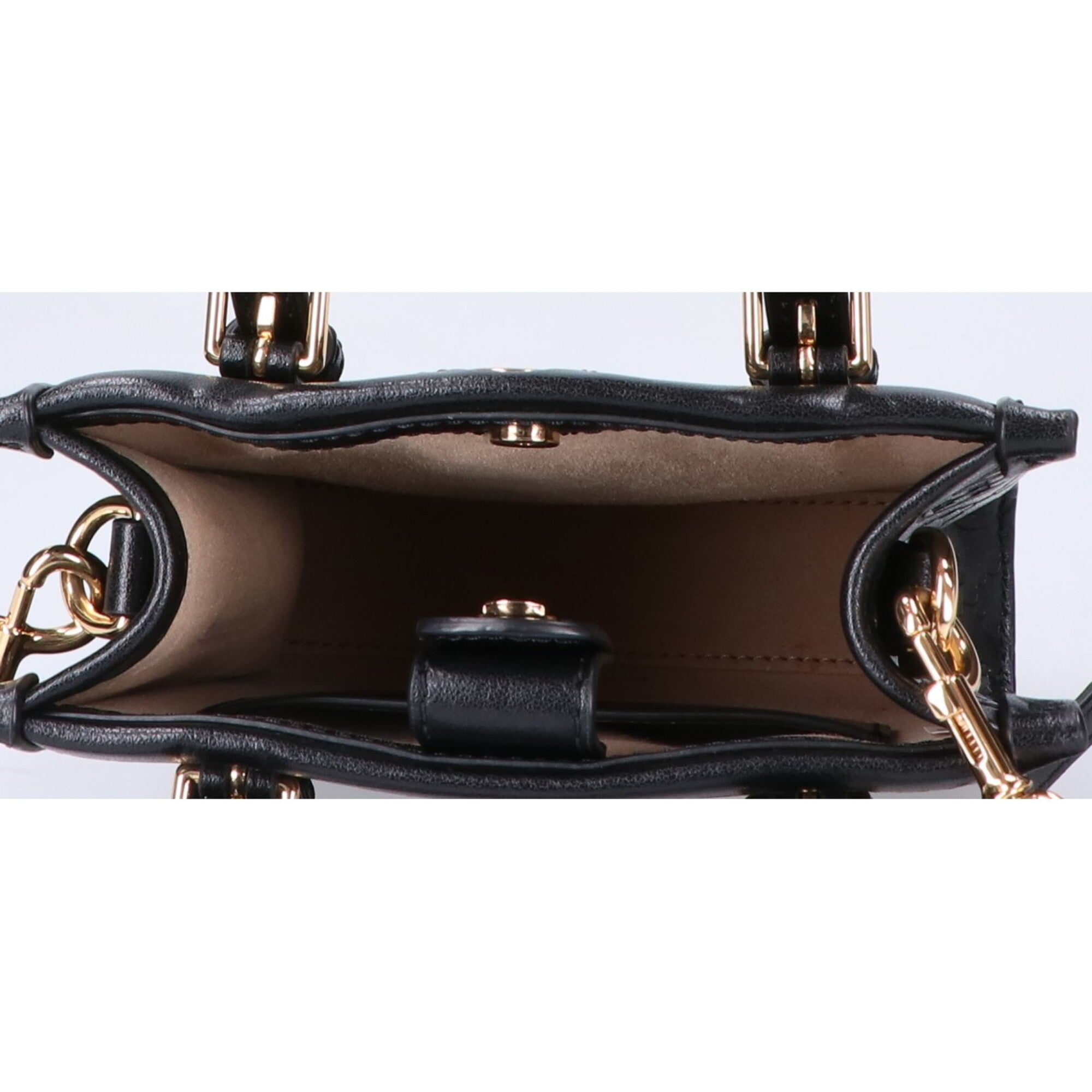 Tory Burch Black Leather Handbag (Pre-Owned)