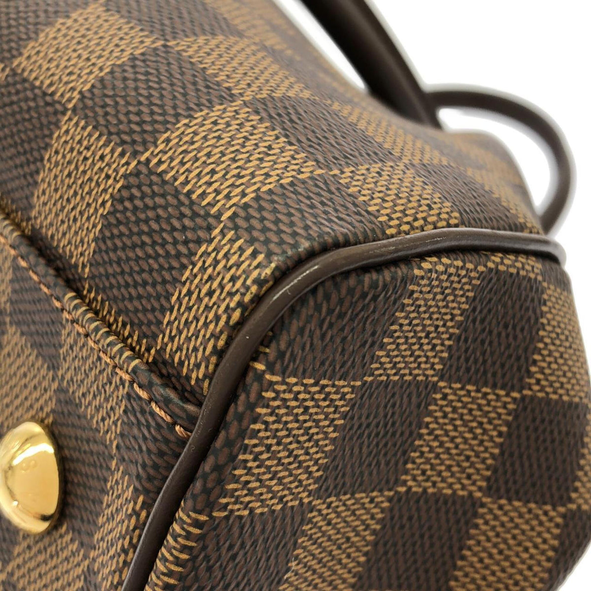 Louis Vuitton Brown Coated Canvas Handbag (Pre-Owned)