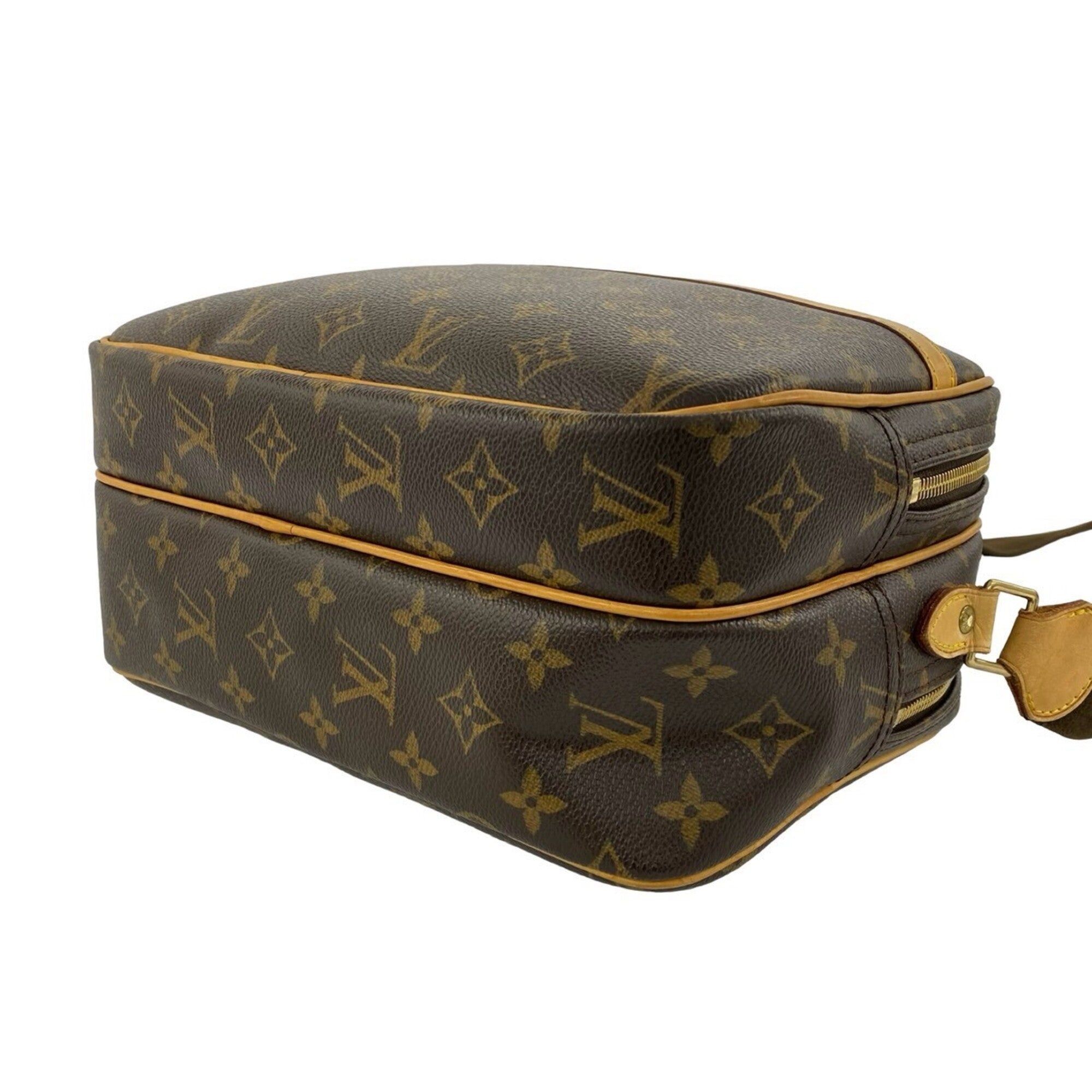 Louis Vuitton Brown Leather Pvc Pochette Shoulder Bag (Pre-Owned)