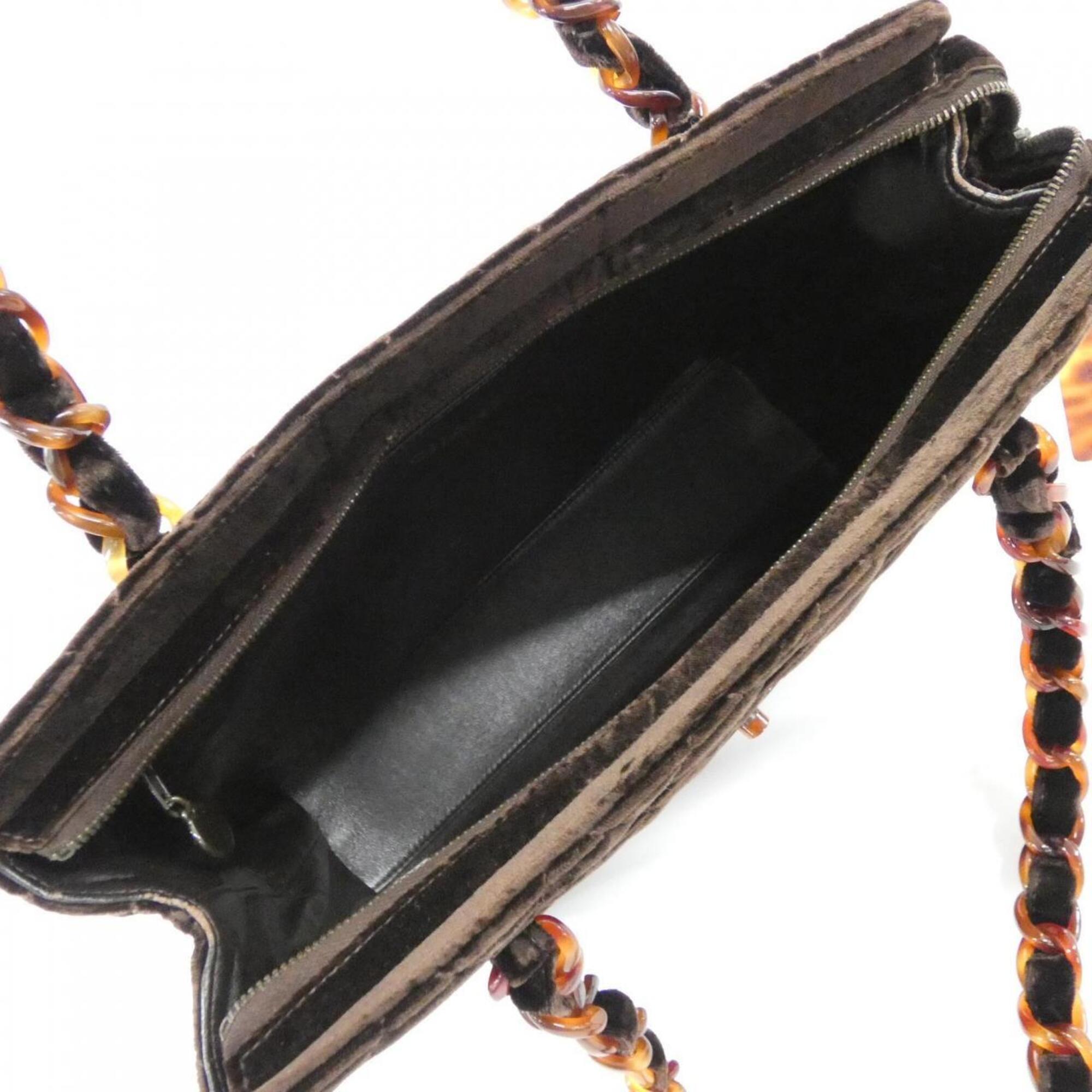 Chanel Brown Handbag (Pre-Owned)