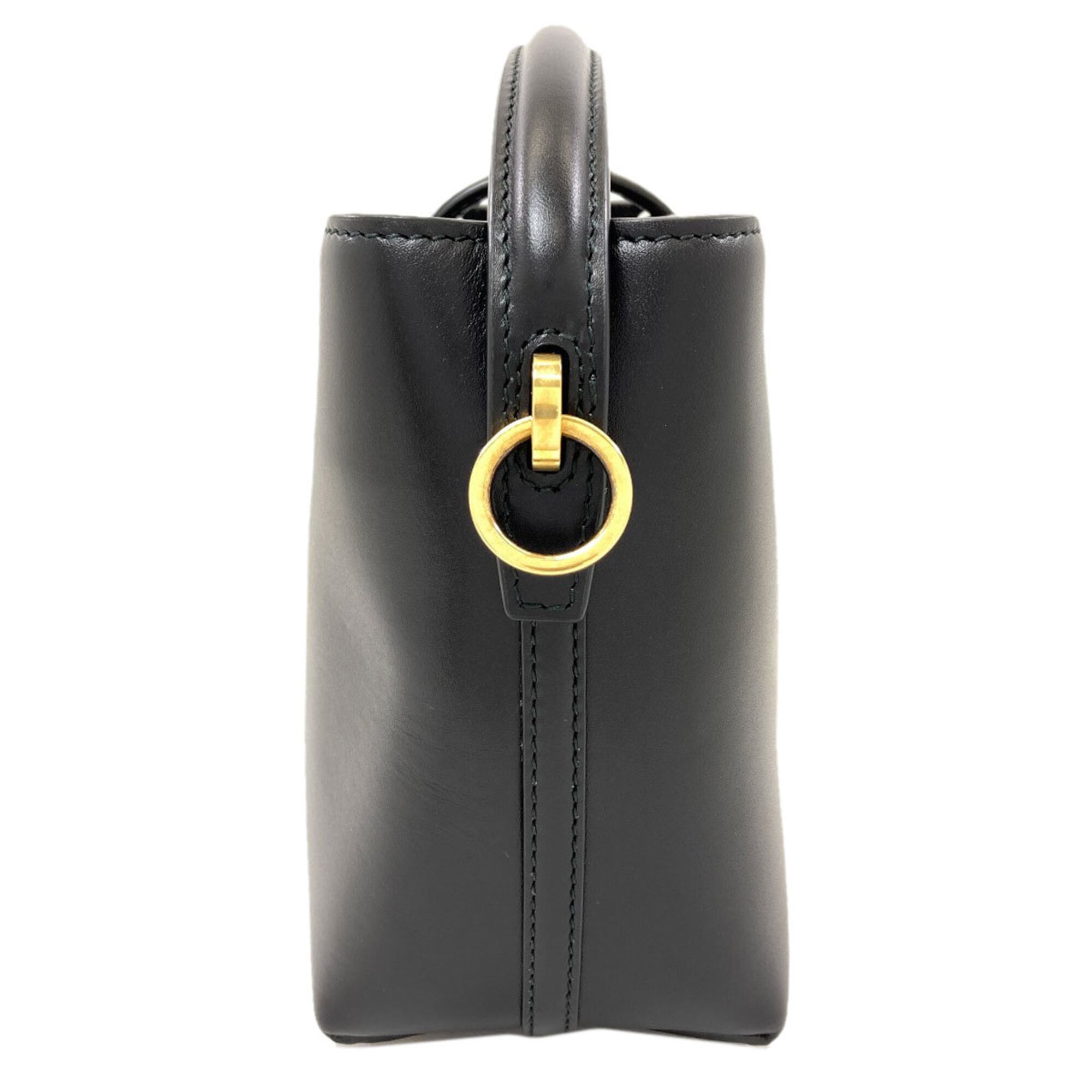 Saint Laurent Black Leather Handbag (Pre-Owned)