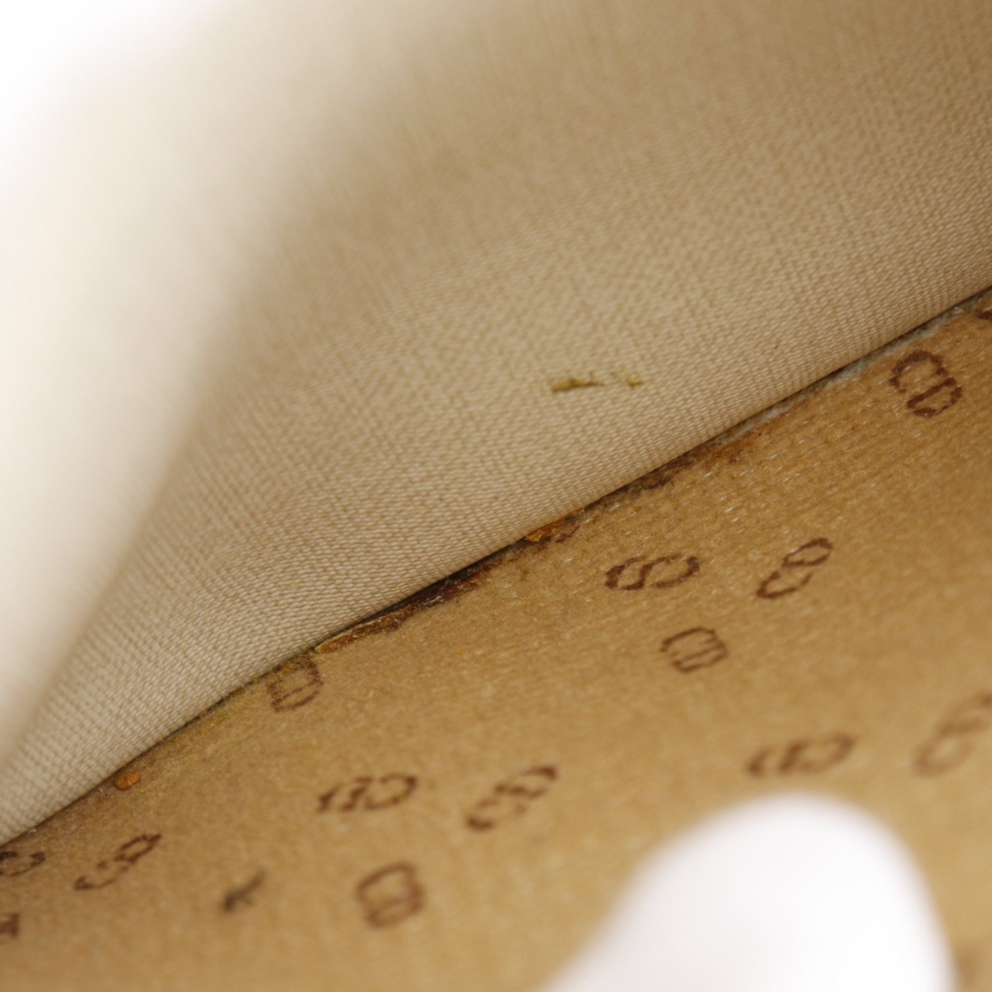 Christian Dior Beige Pvc Pochette Shoulder Bag (Pre-Owned)