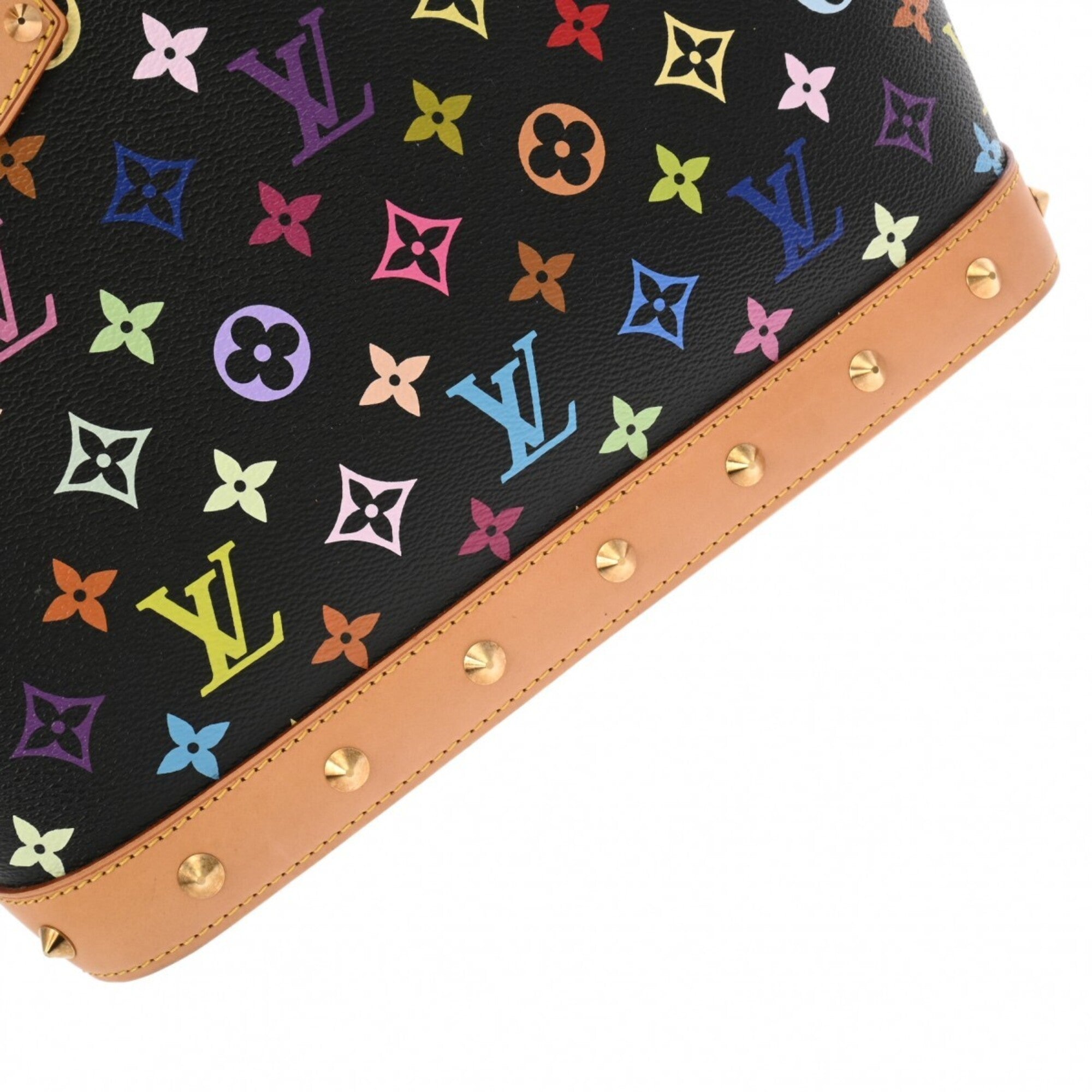 Louis Vuitton Noir Monogram Multicolore Handbag (Pre-Owned)