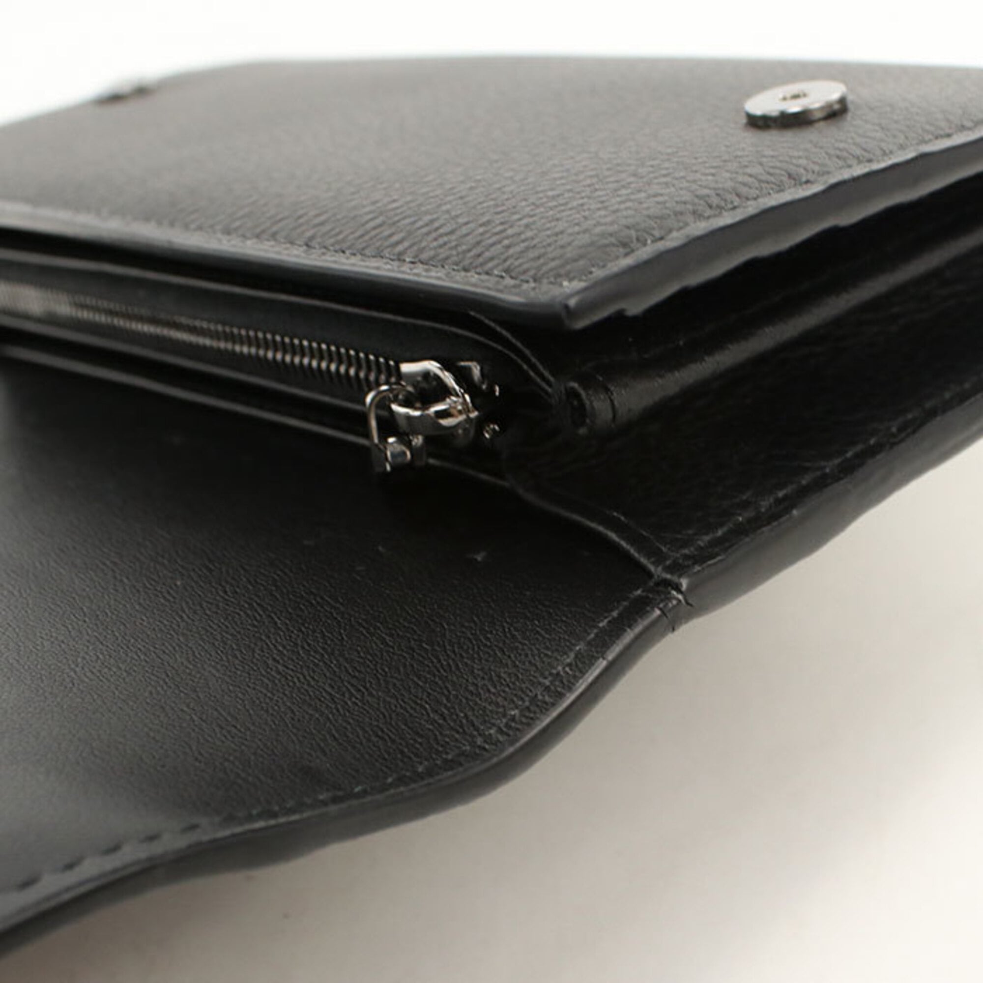Christian Dior Black Long Wallet (Bi-Fold) (Pre-Owned)