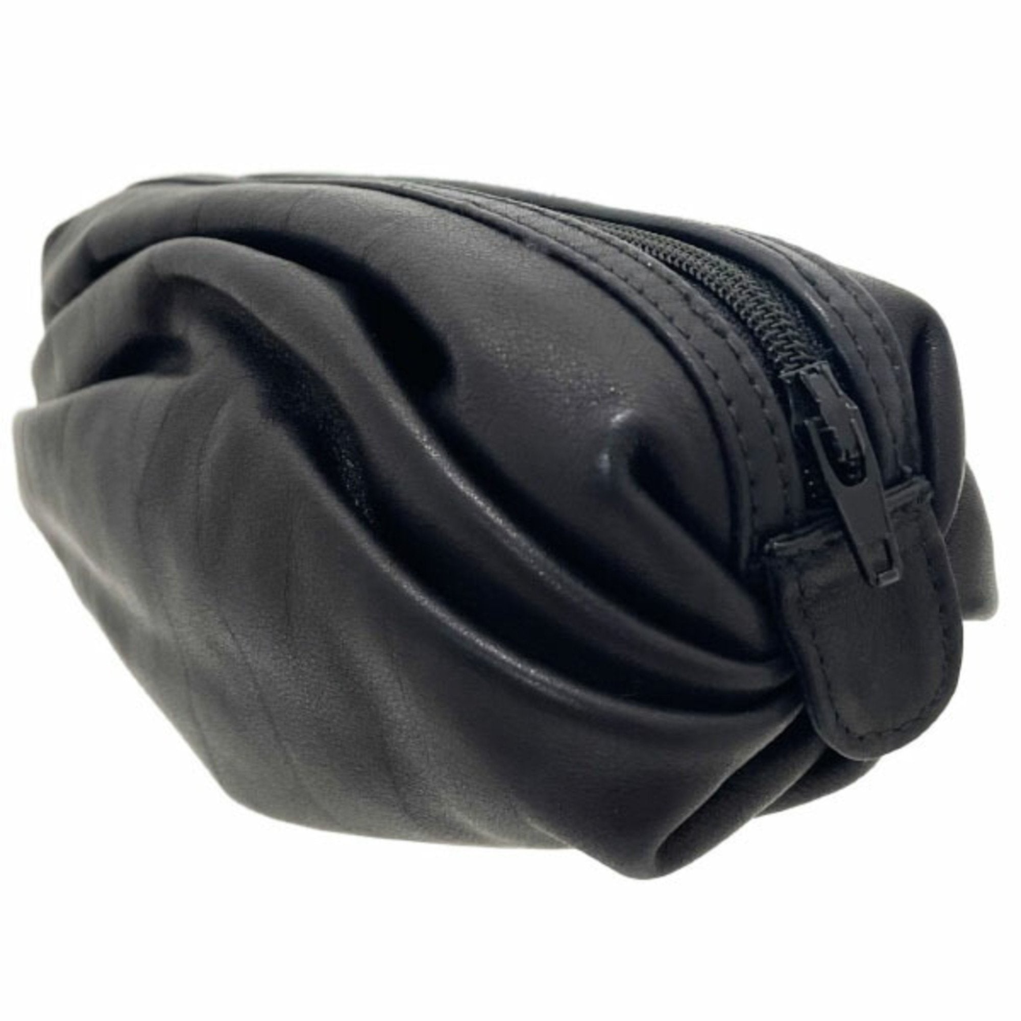 Gucci Black Leather Pouch (Pre-Owned)