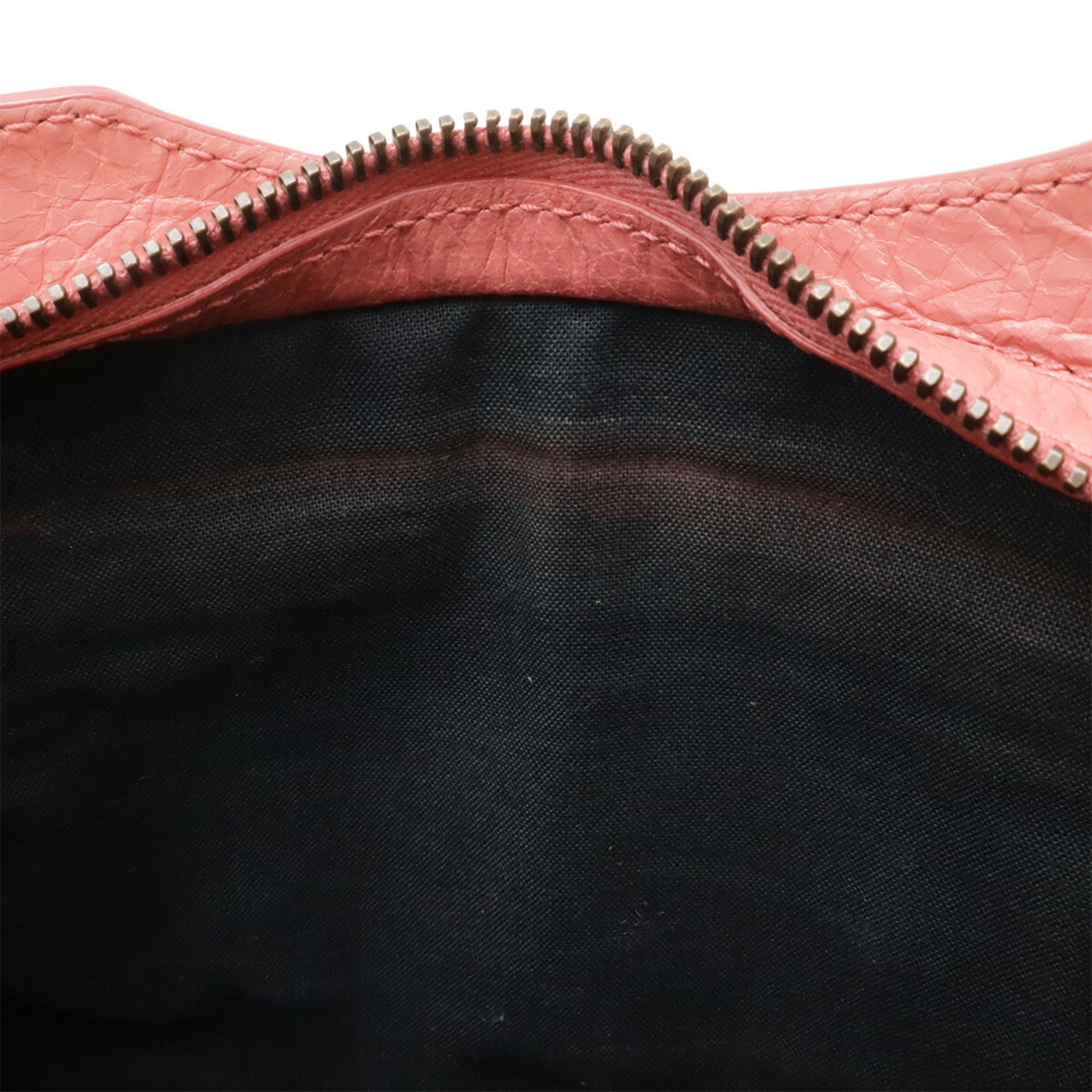 Balenciaga Pink Leather Handbag Shoulder Bag (Pre-Owned)