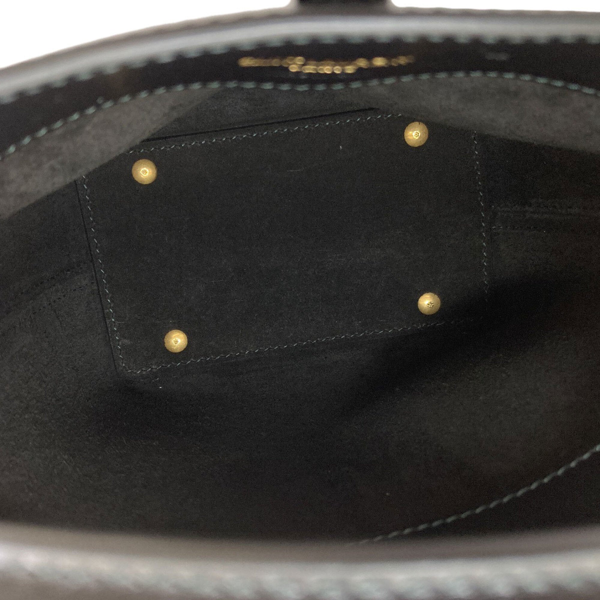 Saint Laurent Black Leather Handbag (Pre-Owned)