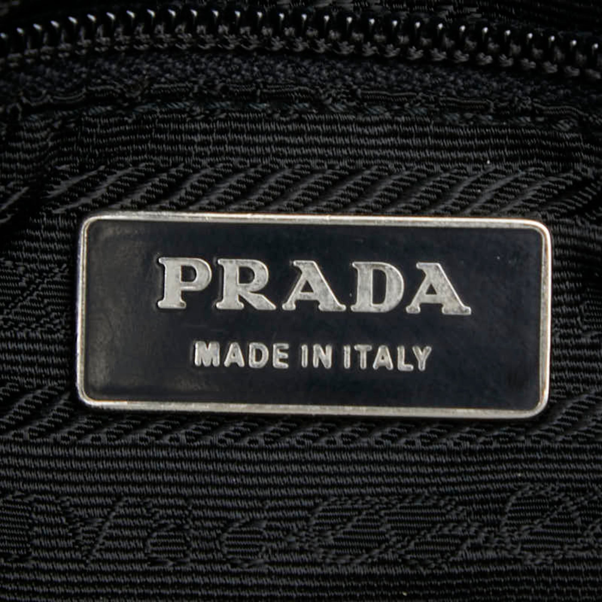 Prada Black Nylon Shoulder Bag (Pre-Owned)