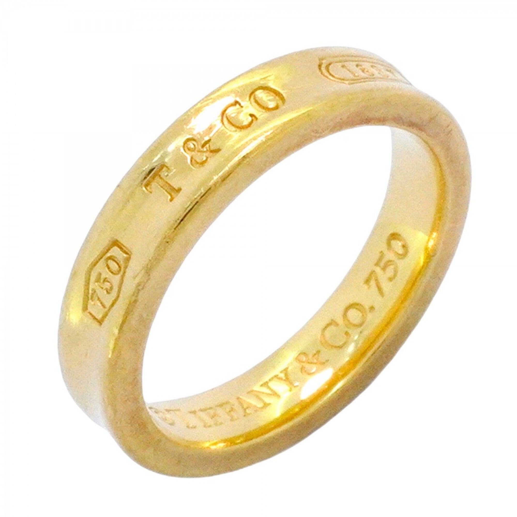Tiffany Yellow Gold (18K) Band Ring (Pre-Owned)