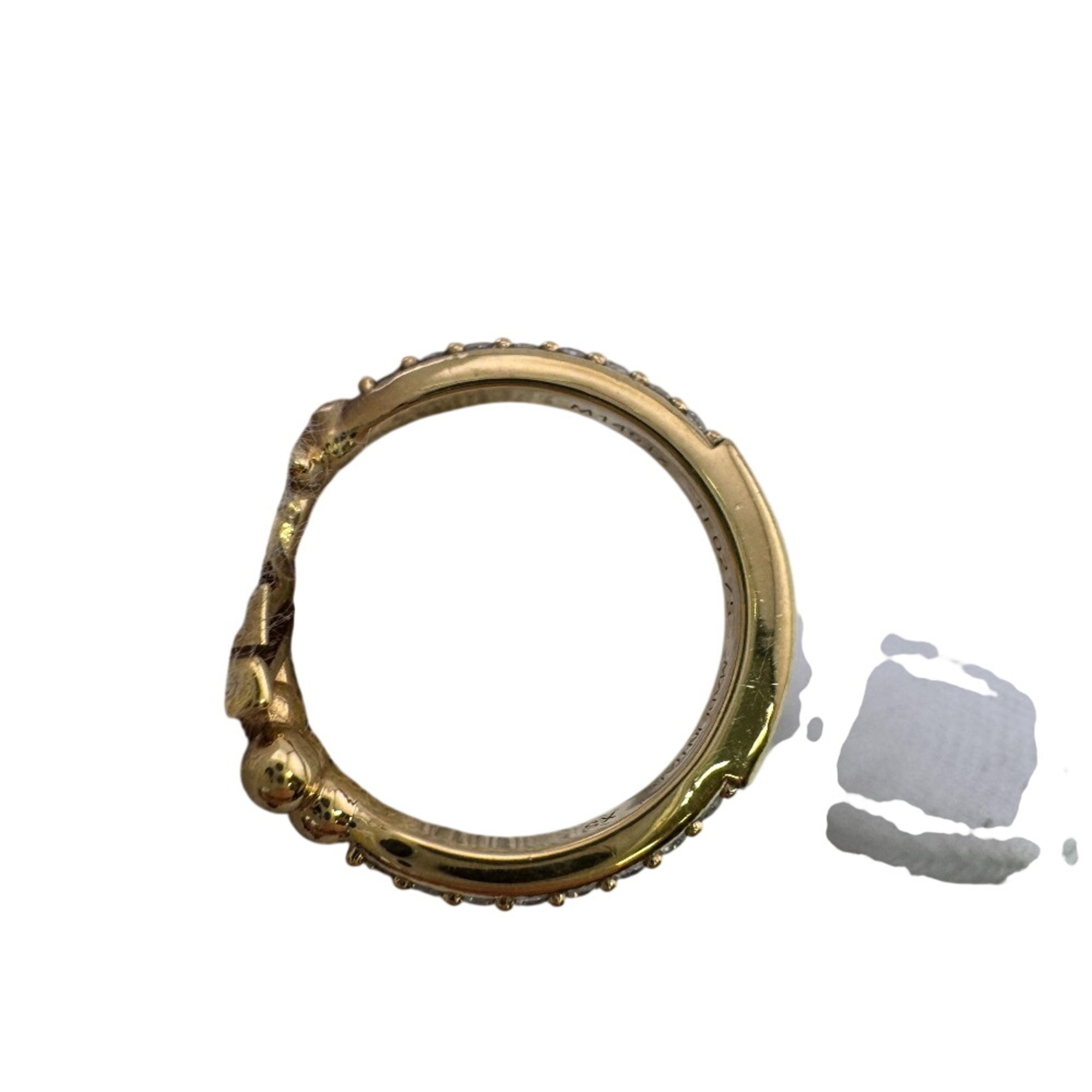 Louis Vuitton Gold Plating Band Ring (Pre-Owned)