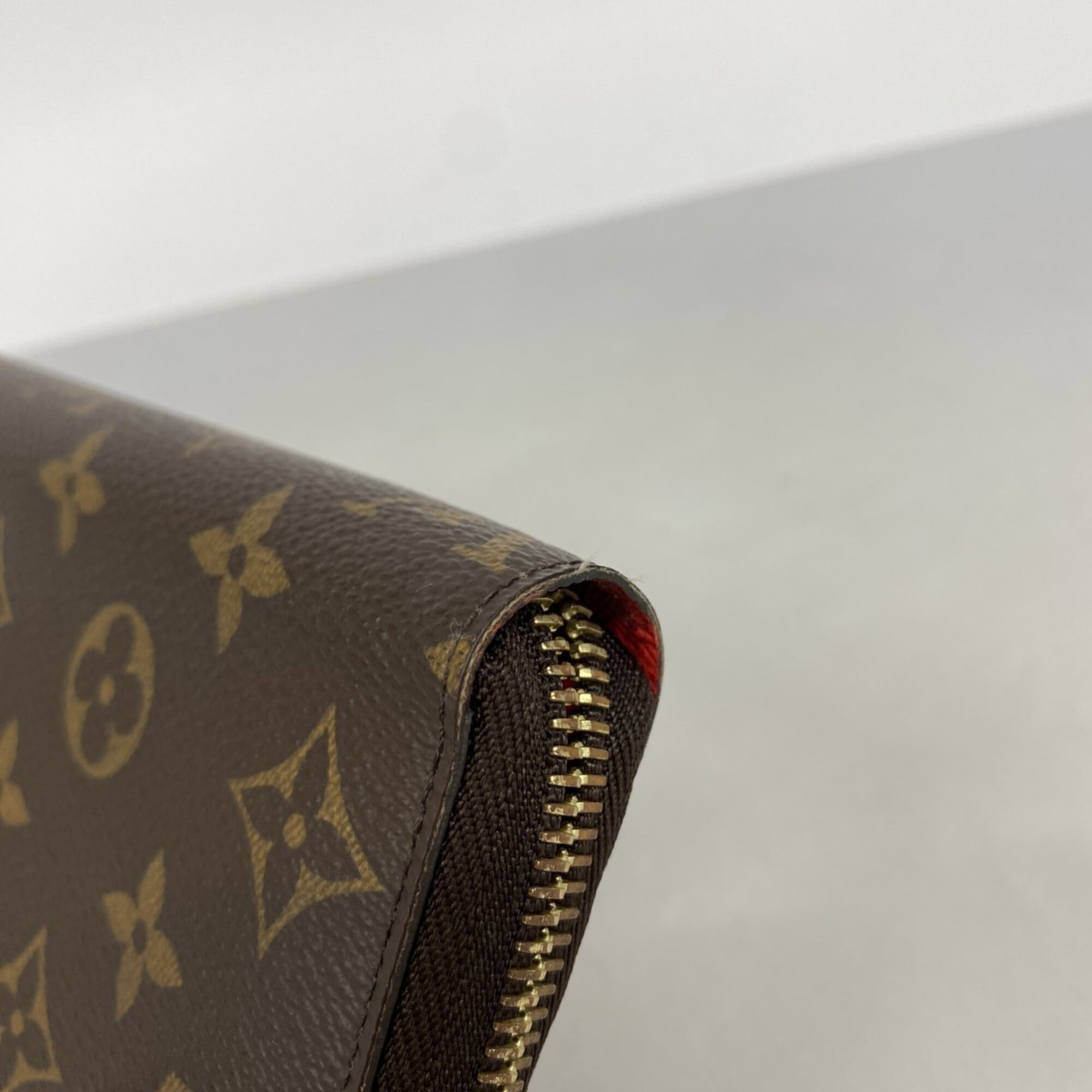 Louis Vuitton Brown Coquelicots Long Wallet (Bi-Fold) (Pre-Owned)