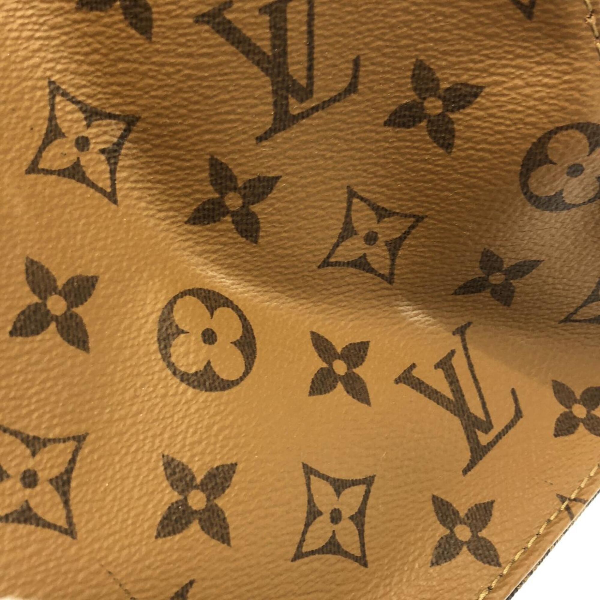 Louis Vuitton Marron Coated Canvas Handbag (Pre-Owned)
