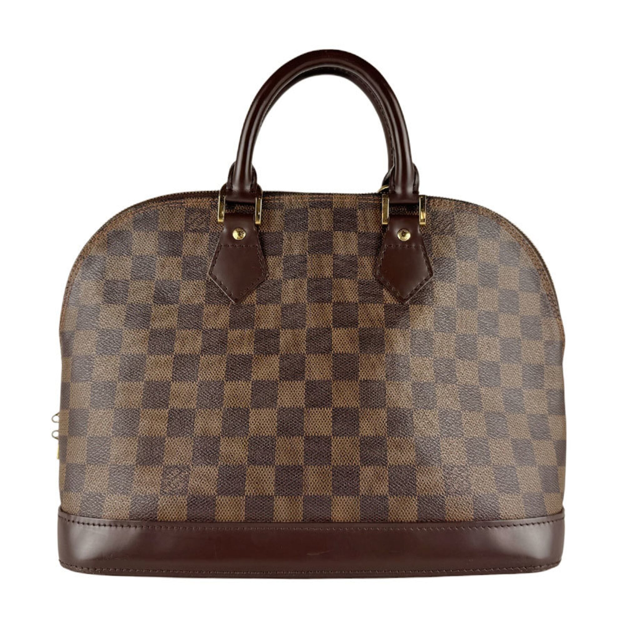 Louis Vuitton Damier Canvas Ebene Damier Canvas Handbag (Pre-Owned)