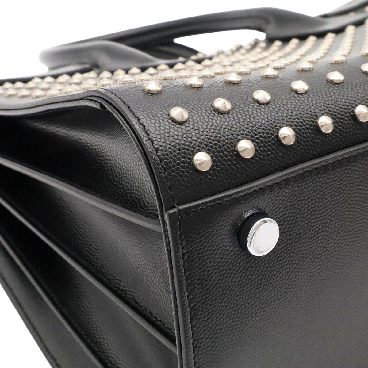 Yves Saint Laurent Black Leather Handbag (Pre-Owned)