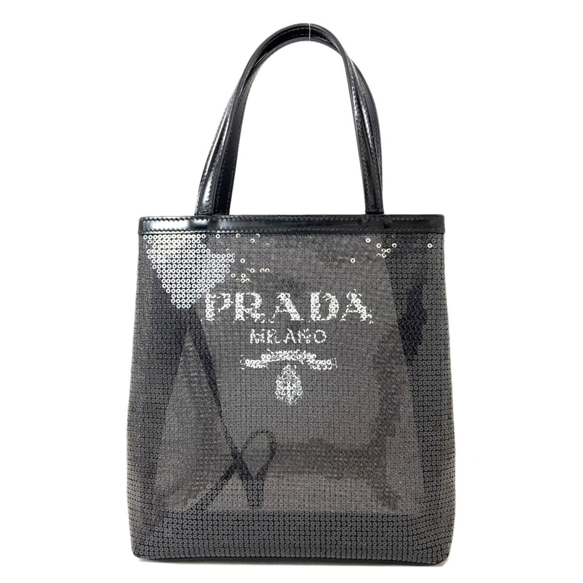 Prada Black Spangles Handbag (Pre-Owned)