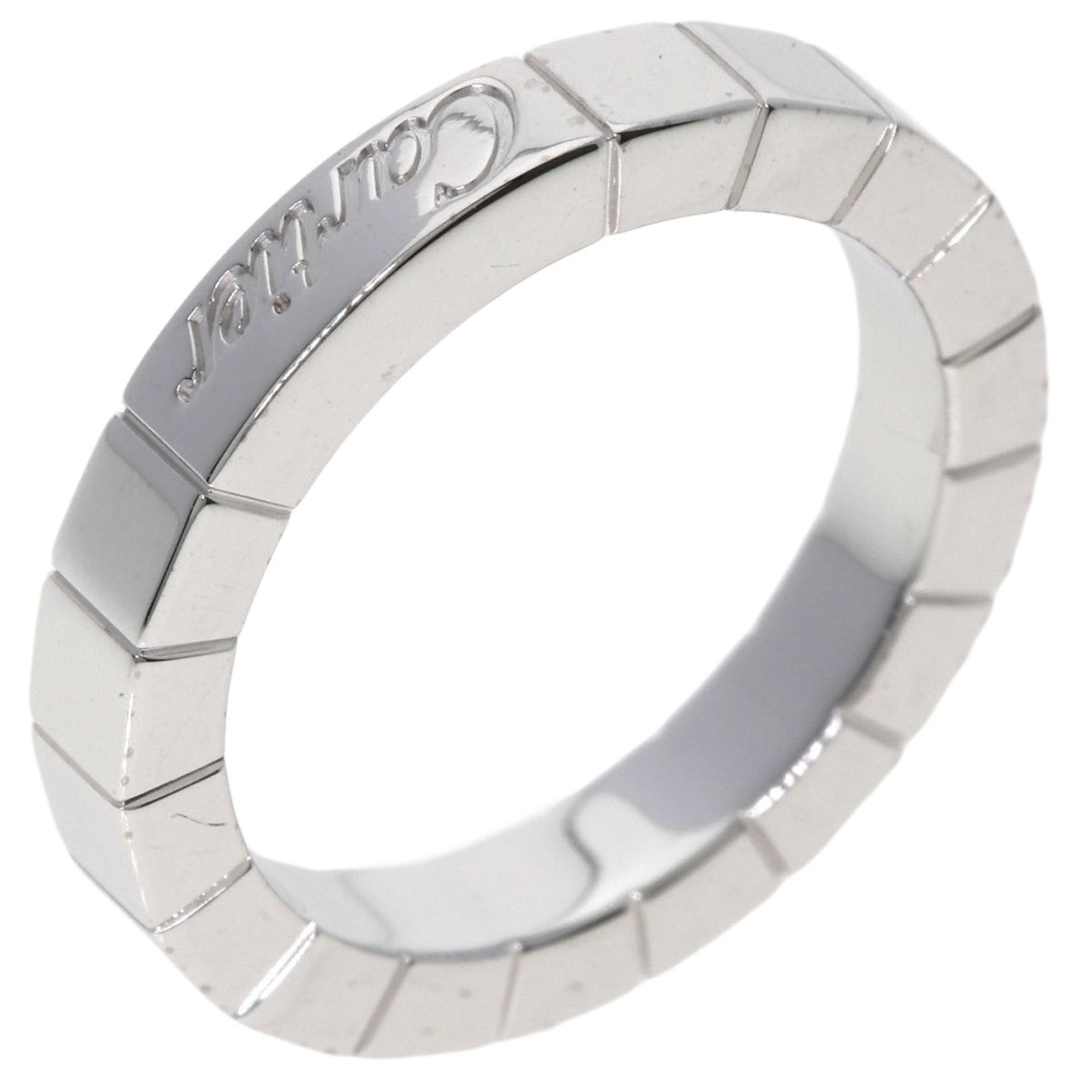 Cartier Lanieres White Gold (18K) Band Ring (Pre-Owned)