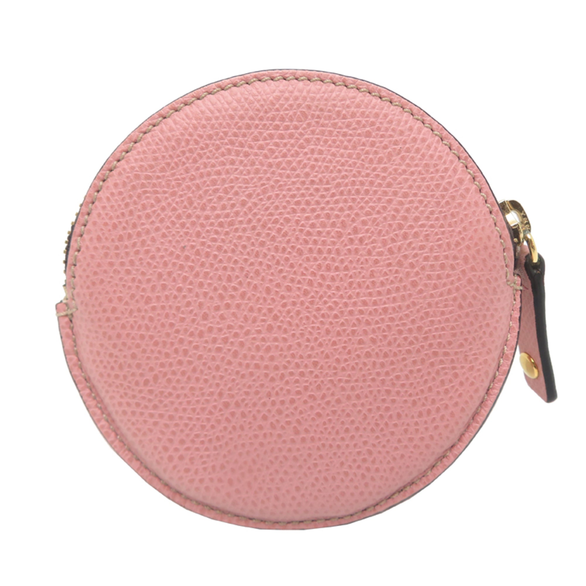 Loewe Pink Leather Coin Purse/Coin Case (Pre-Owned)