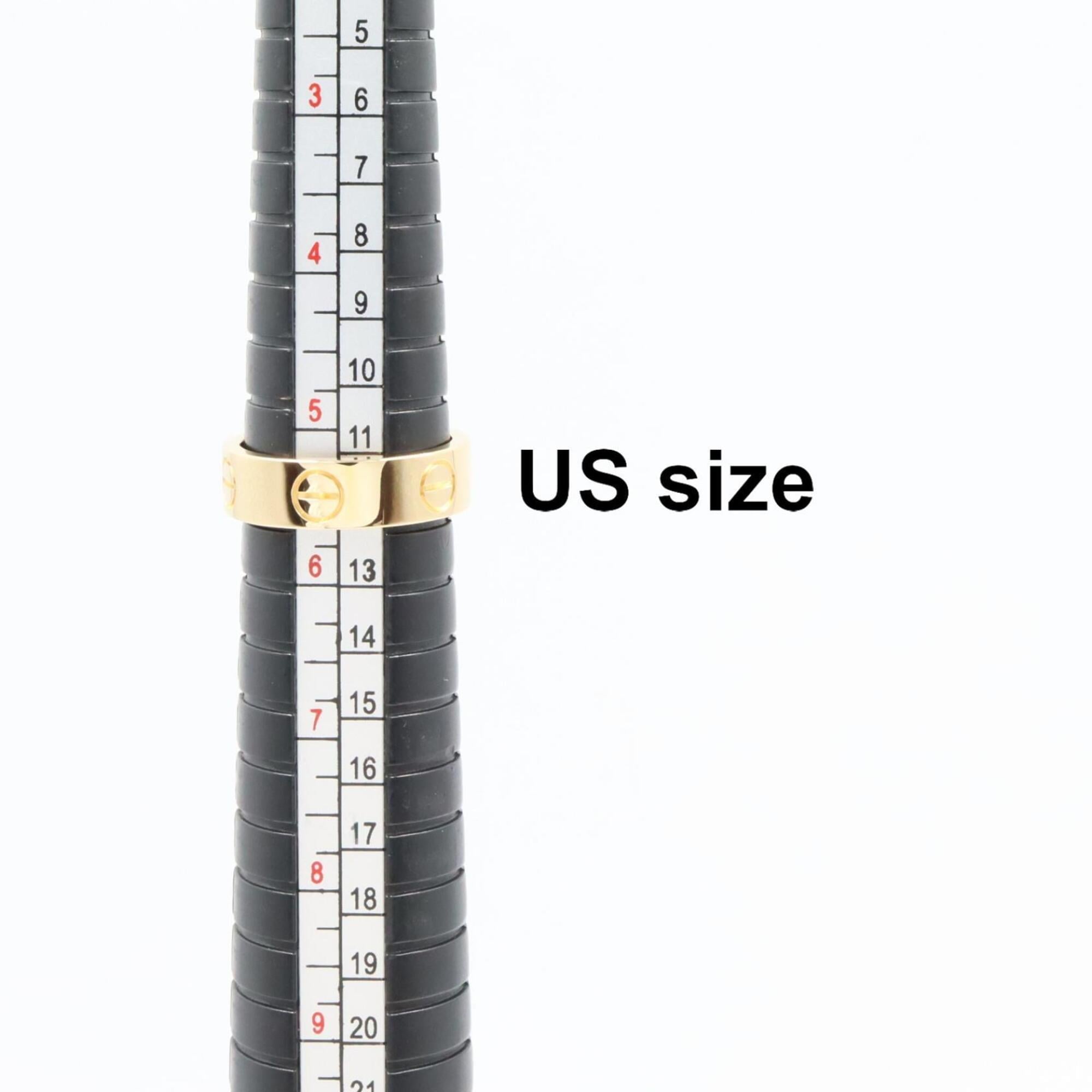 Cartier Love Yellow Gold (18K) Band Ring (Pre-Owned)